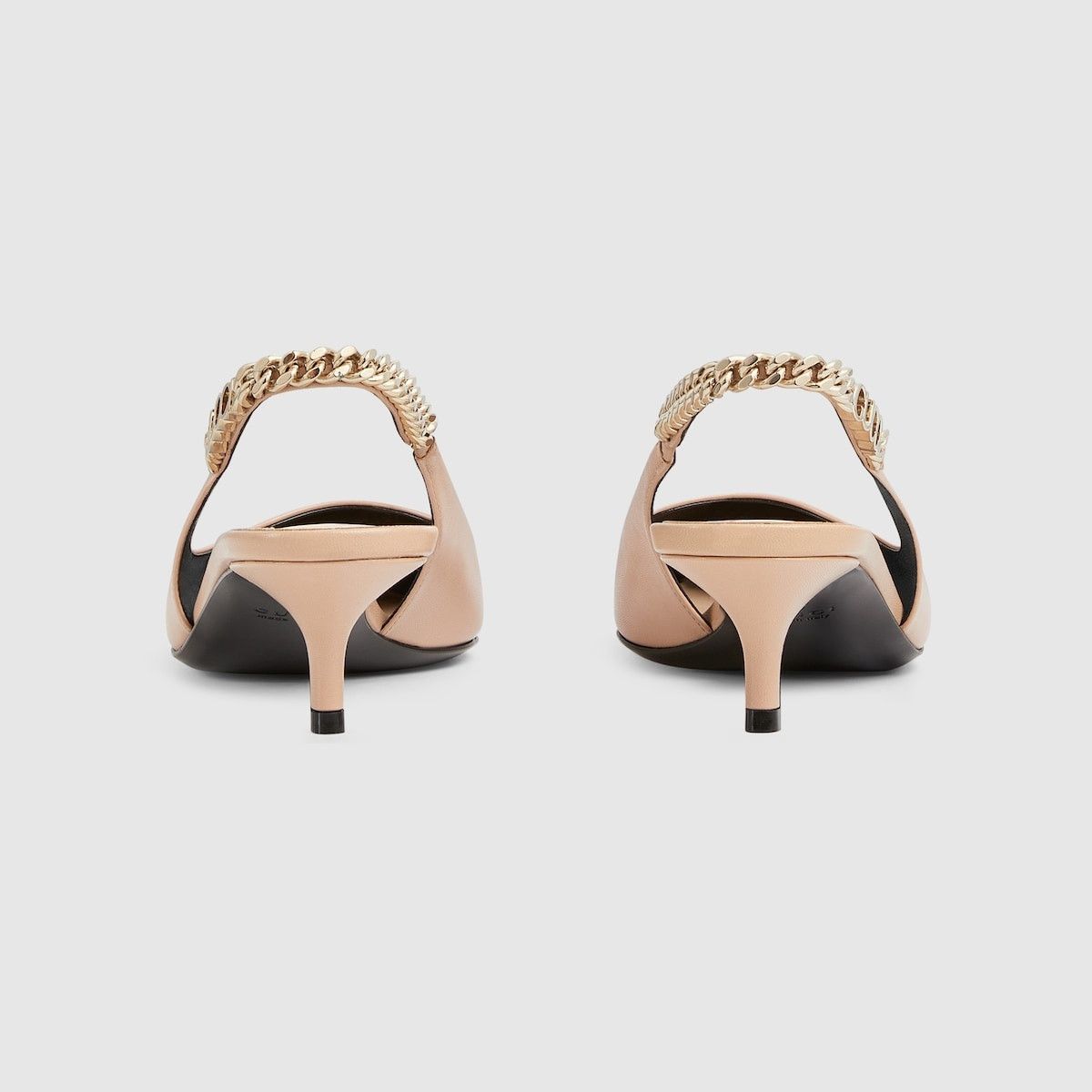 Gucci oc11z1025 Signoria Slingback Pumps in Light Pink Size US 6.5 / IT 36.5 - 4 Thumbnail