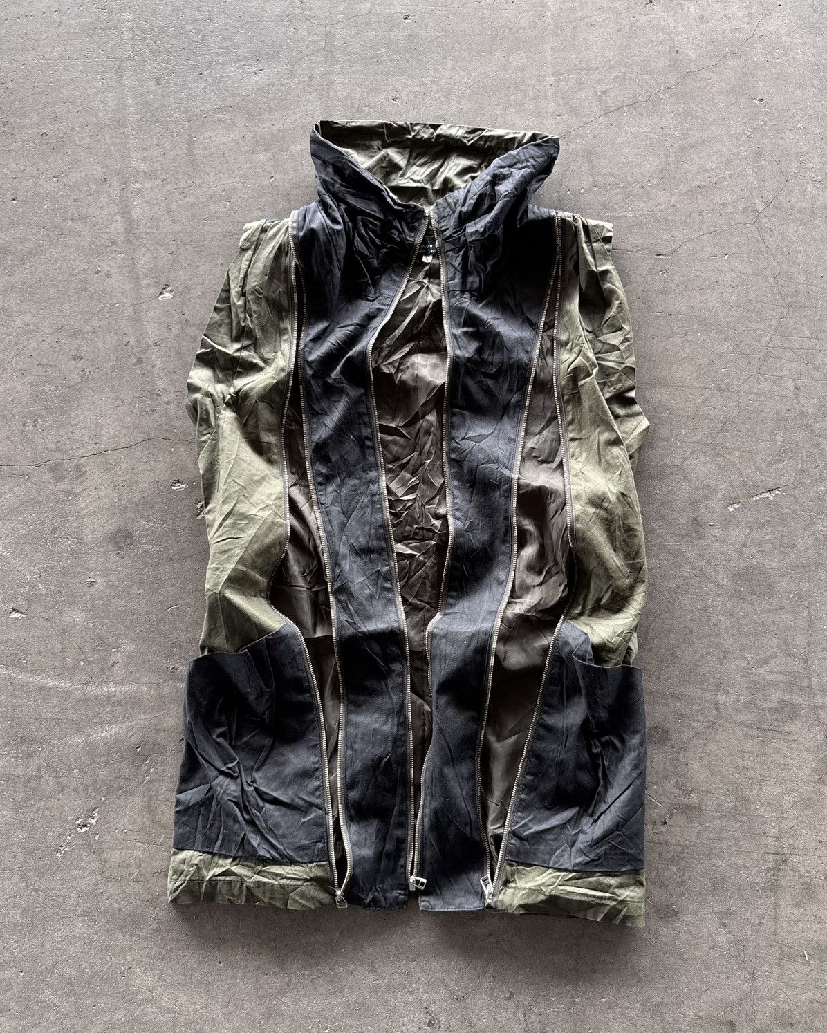 Japanese Brand Multizip Up Vest Size US M / EU 48-50 / 2 - 3 Thumbnail