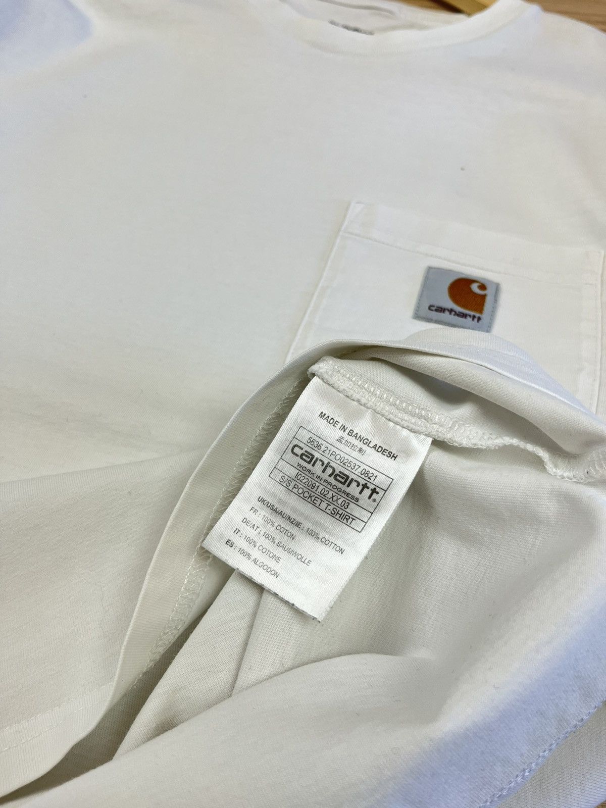 Carhartt × Vintage Authentic Black Original Fit Mens Large Adult Tee Size US M / EU 48-50 / 2 - 7 Thumbnail