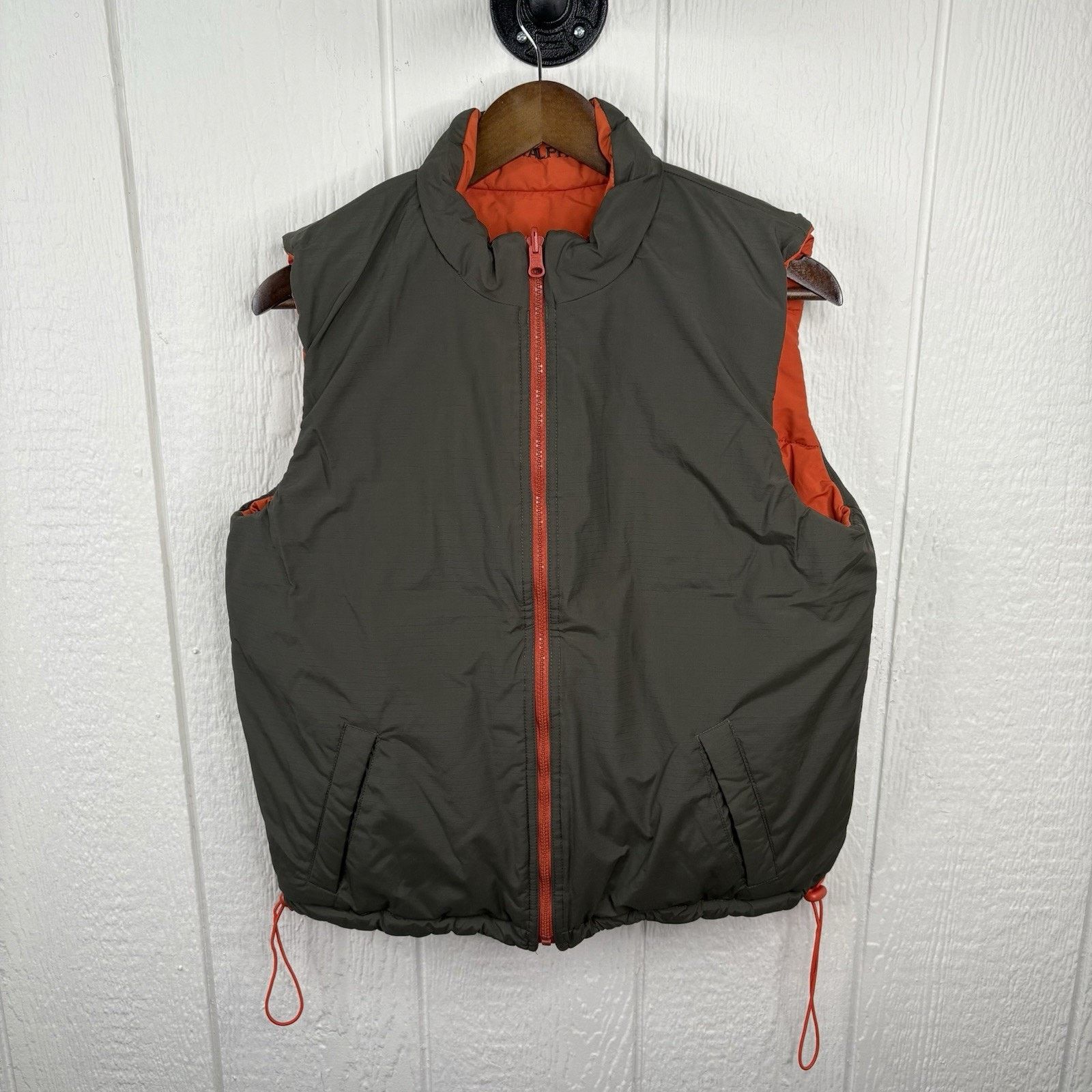 Polo Ralph Lauren Polo Ralph Lauren Reversible Puffer Vest Green Orange Medium Size US M / EU 48-50 / 2 - 1 Thumbnail