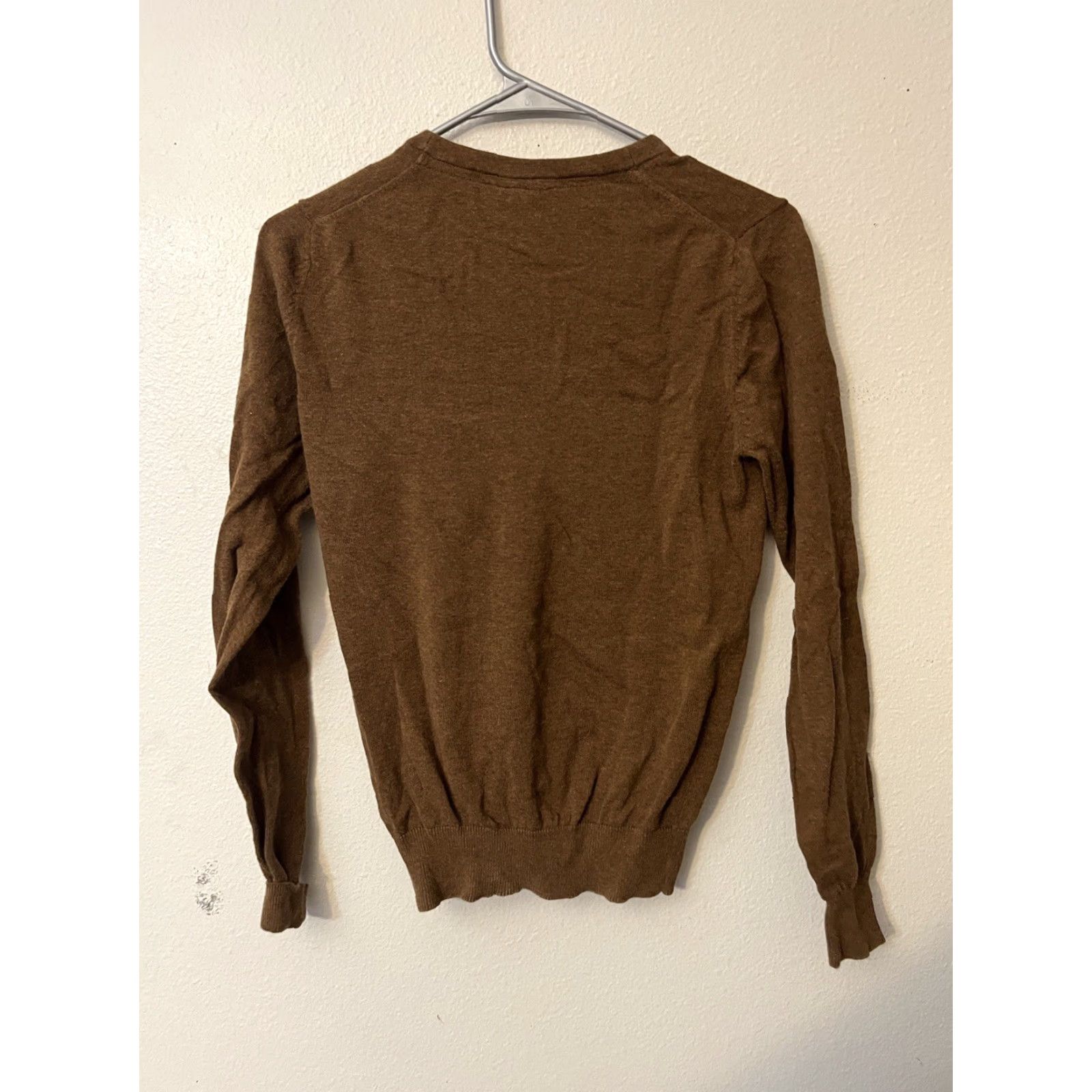 H&M H&M BASIC Women's XS Brown Cardigan Sweater Button Womens Size XS / US 0-2 / IT 36-38 - 3 Thumbnail