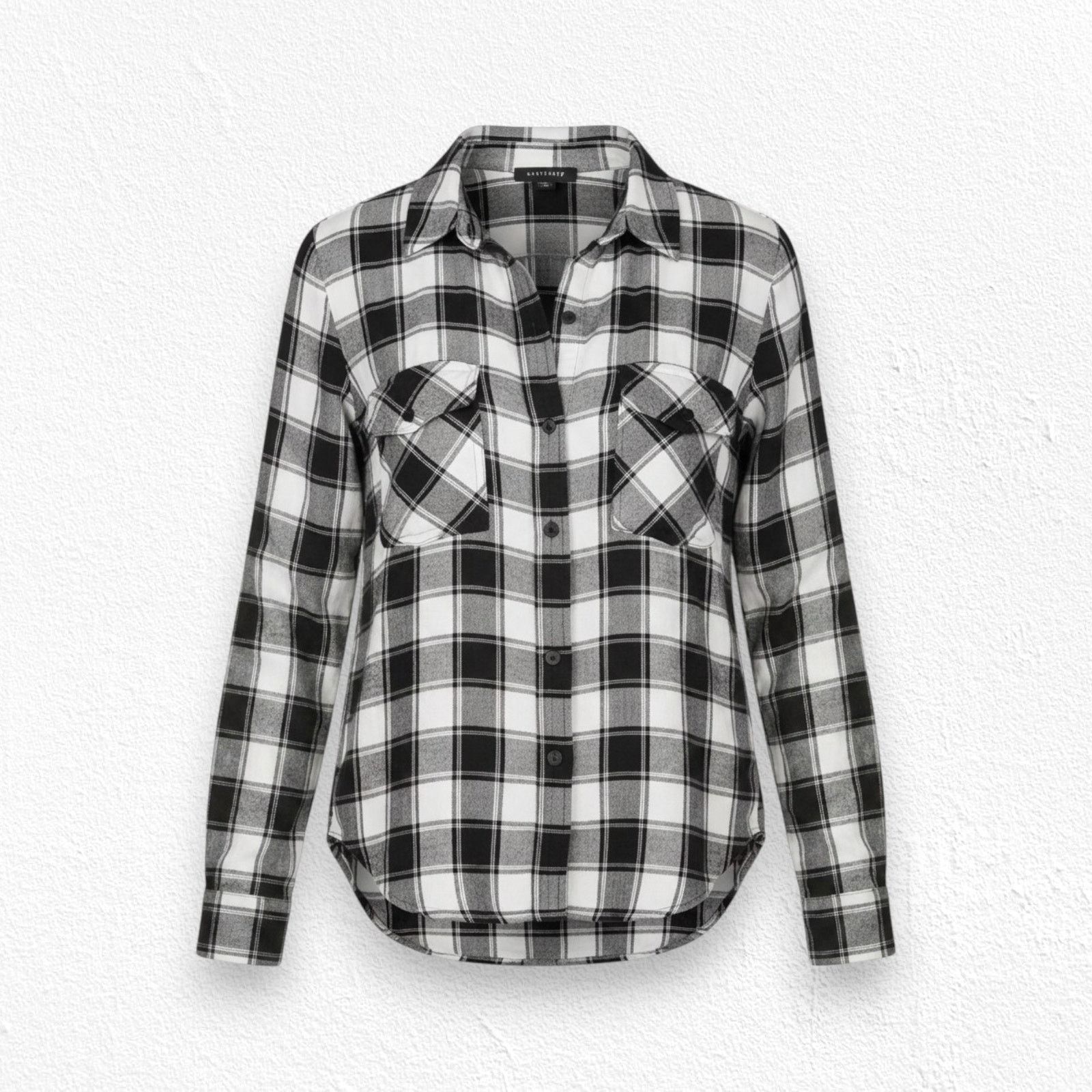 Sanctuary Sanctuary Black Plaid Boyfriend Flannel Size Medium Size M / US 6-8 / IT 42-44 - 1 Thumbnail