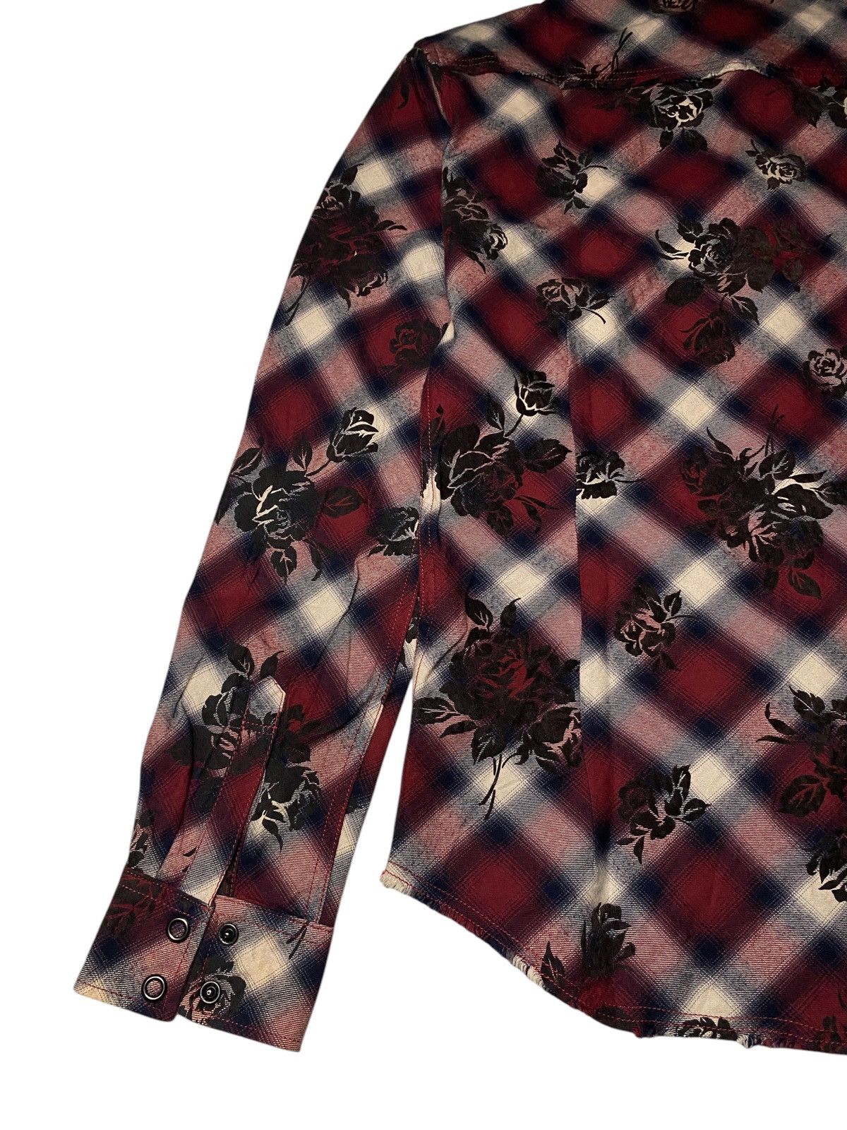 If Six Was Nine 2000's Tornado Mart Unfinished Floral Shirts Size US S / EU 44-46 / 1 - 10 Thumbnail