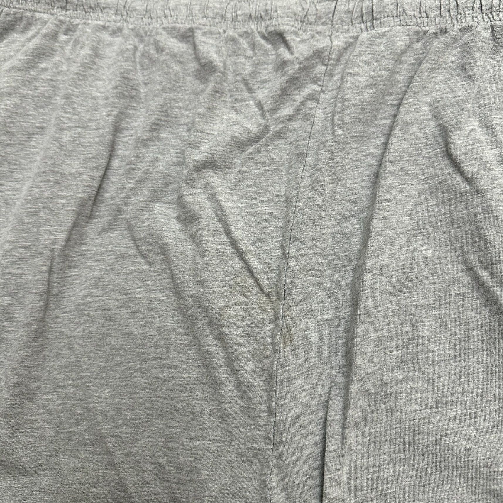 Haband Haband Sweat Shorts Mens 2XL Gray Elastic Waist Drawstring Pocket Casual Cotton Blend Size US 39 - 3 Thumbnail