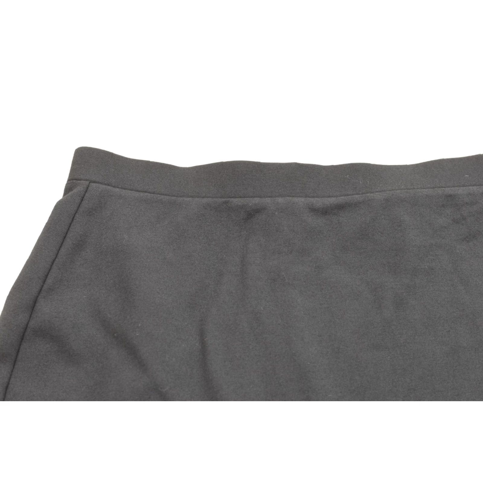 Loft LOFT Skirt Black Flounce Hem Mini Plus Size 16 Stretch Ponte Knit NWT Women Size 38" / US 16 / IT 52 - 5 Thumbnail