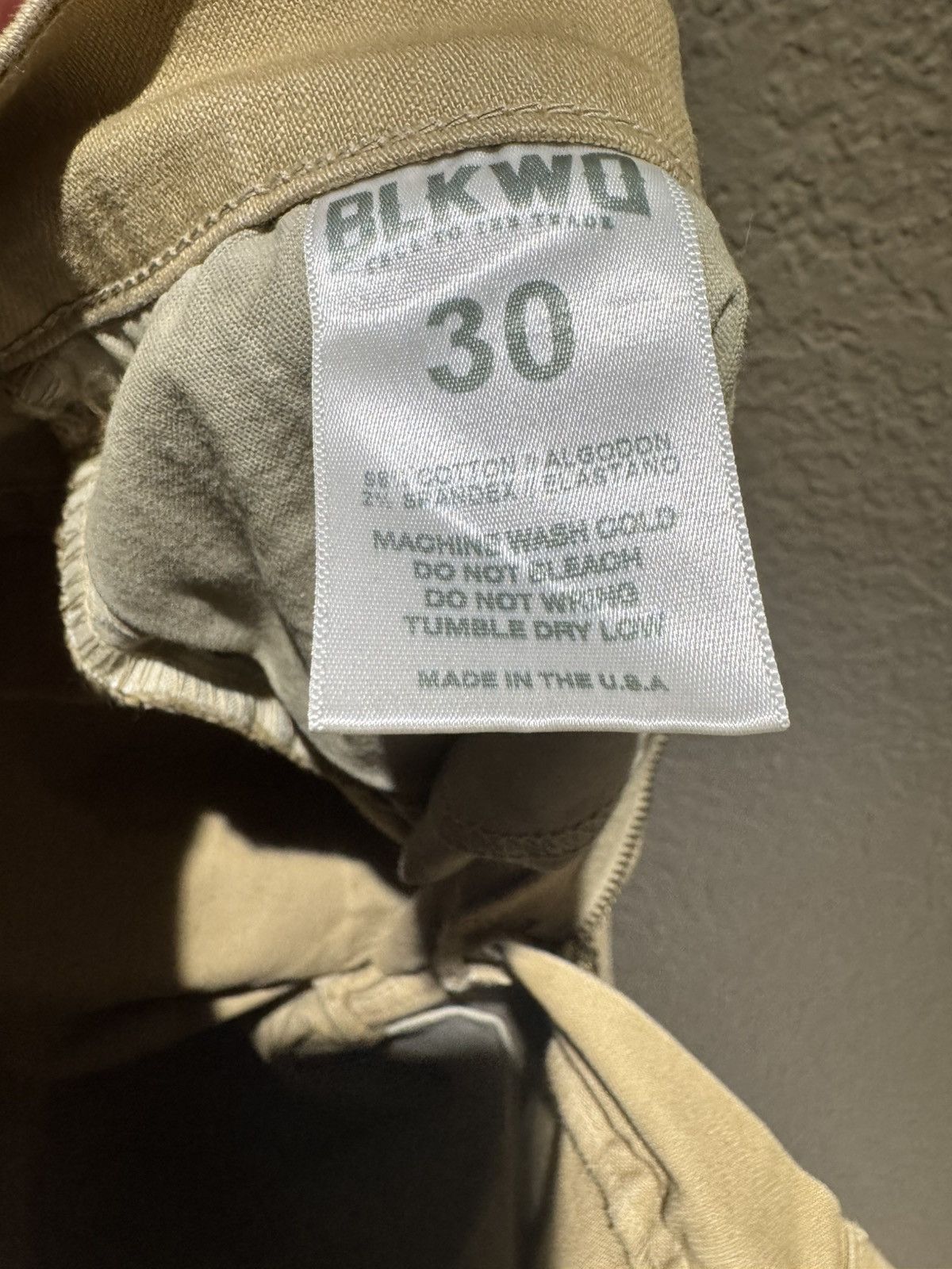 Other BLKWD Beige Tan Slim Skinny Pants 30 Marks Fading Size US 30 / EU 46 - 11 Thumbnail