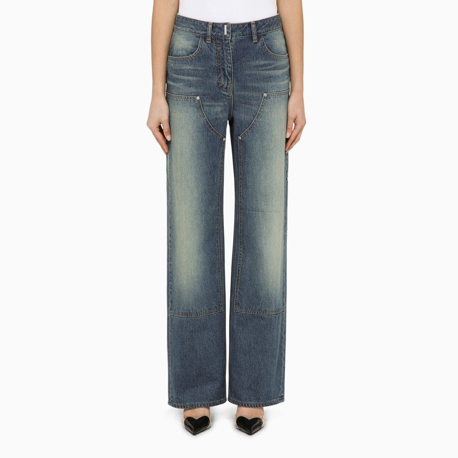 Givenchy o1d2blof0824 Jeans in Deep Blue Size 26" / US 2 / IT 38 - 1 Thumbnail