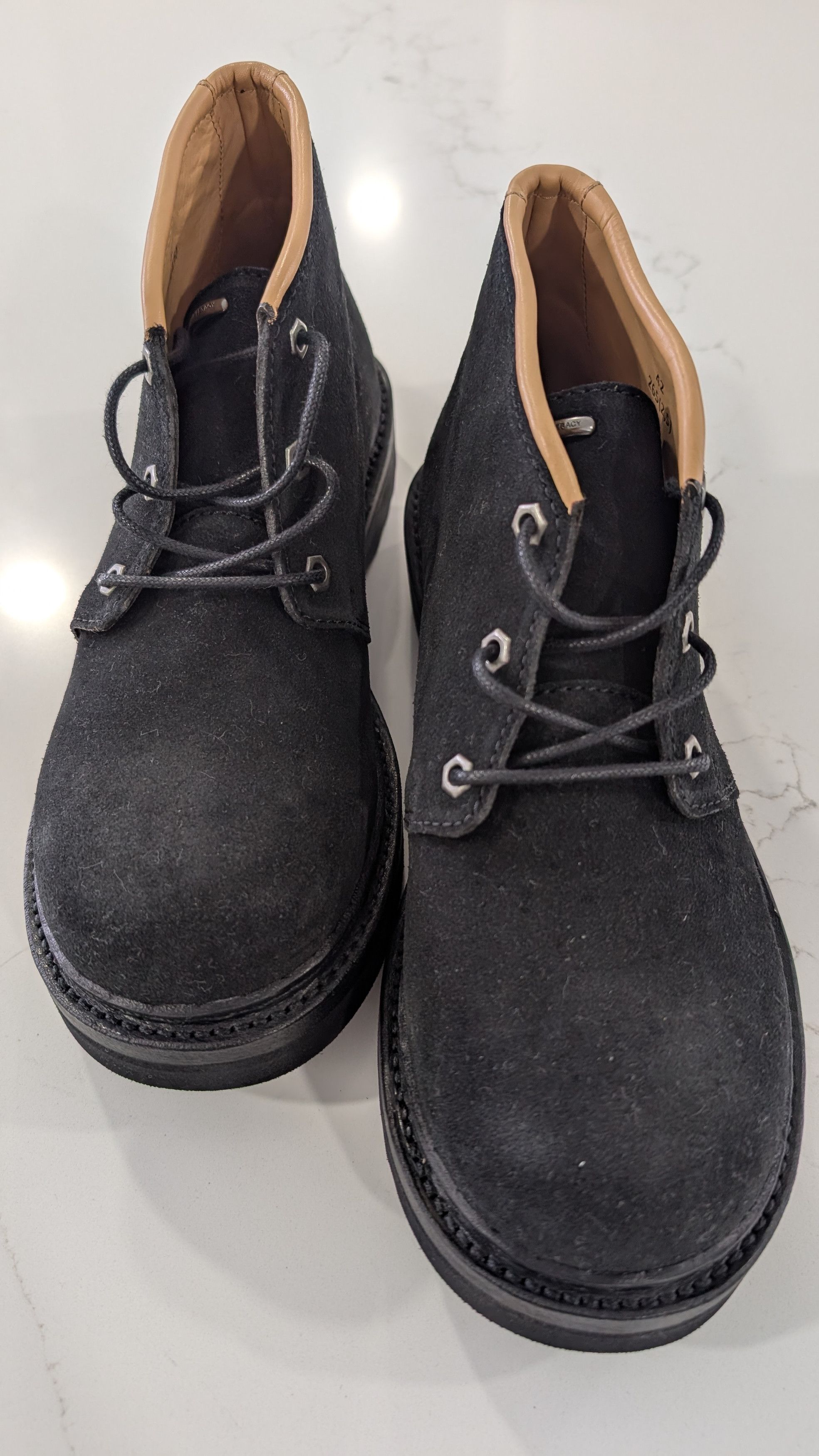 Our Legacy OUR LEGACY Chukka Boot 42 Dim Black Velour Suede Size US 9 / EU 42 - 3 Thumbnail