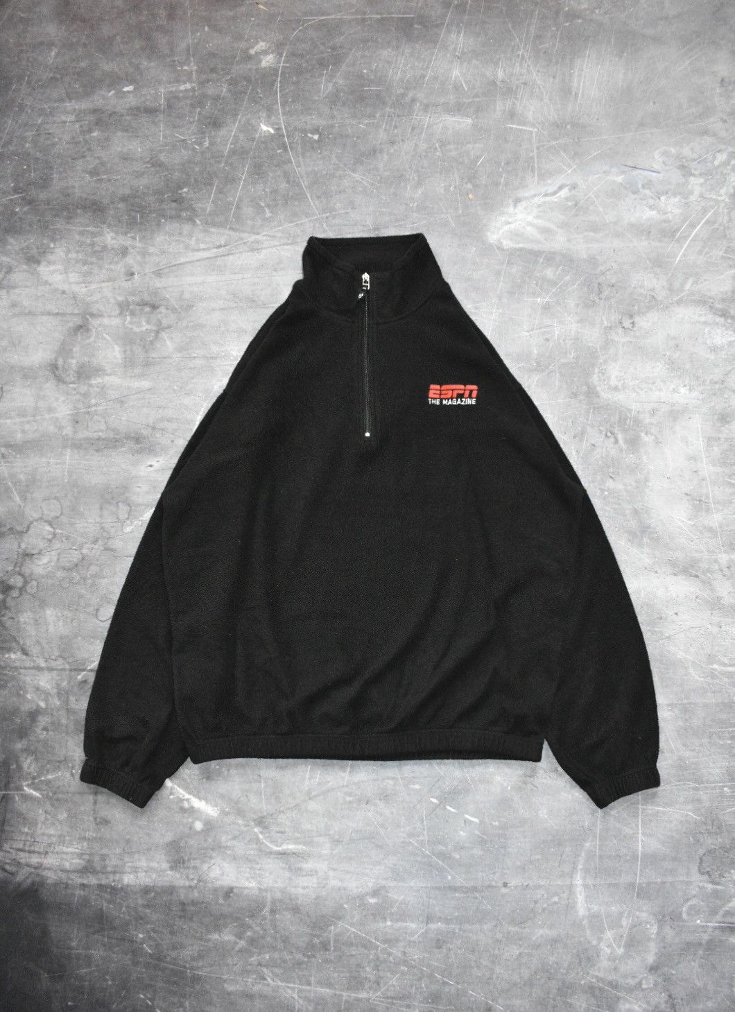 Vintage Vintage ESPN Magazine Fleece Halfzip Pullover (XL) Size US XL / EU 56 / 4 - 1 Thumbnail