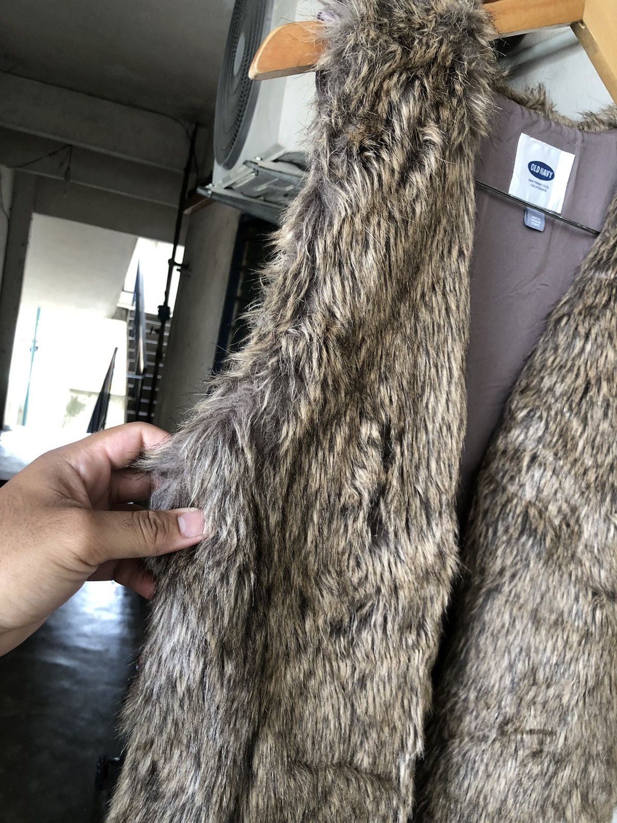 If Six Was Nine Old Navy Faux Fur Punk Vest Brown If Six Was Nine Size US M / EU 48-50 / 2 - 8 Thumbnail