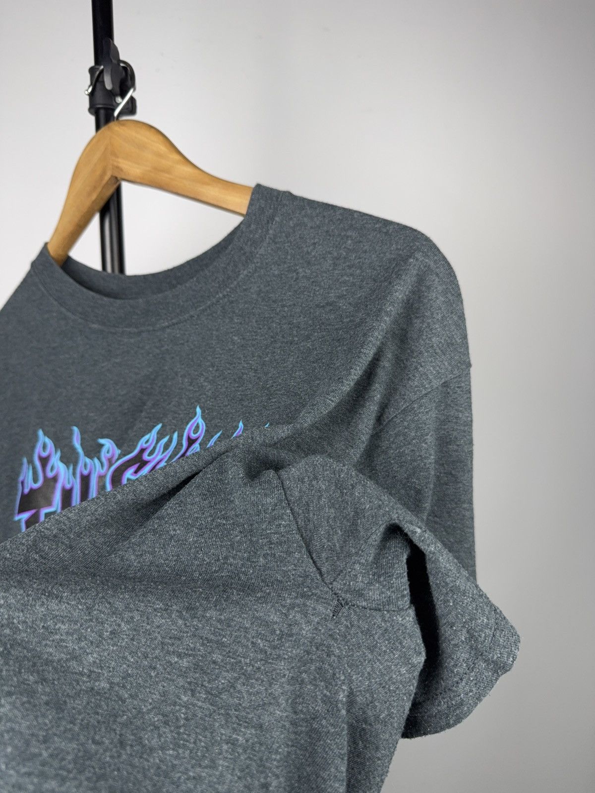 Thrasher Retro 00s Thrasher Magazine SK8 Flame Logo Skate T-Shirt Size US L / EU 52-54 / 3 - 5 Thumbnail