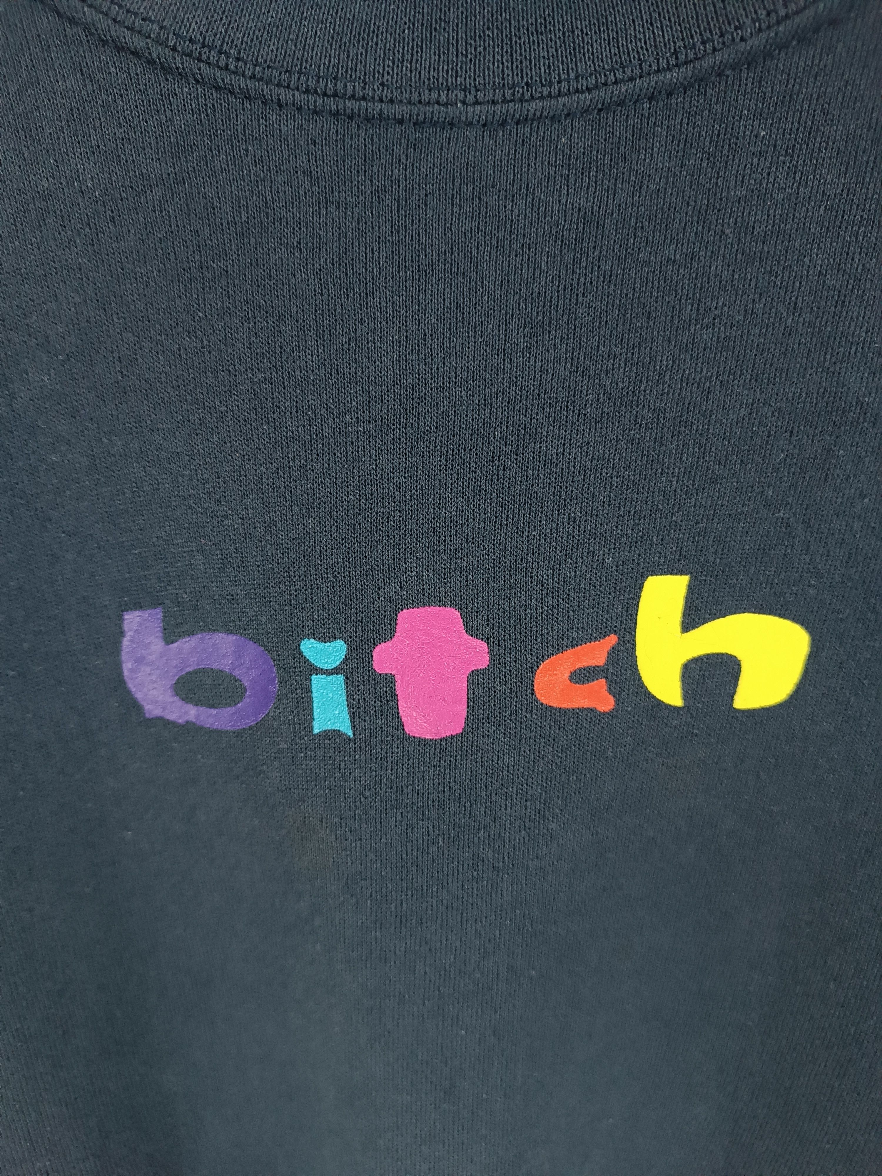 Vintage RARE🔥VINTAGE 90'S BITCH SKATEBOARD SWEATER Size US M / EU 48-50 / 2 - 9 Thumbnail