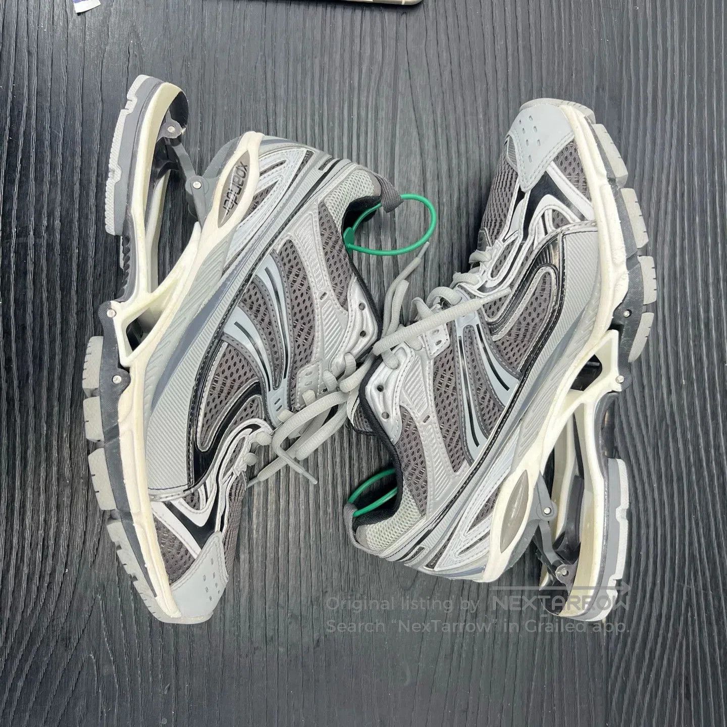 Balenciaga Balenciaga X-Pander Gray Sneakers Used. Size US 5 / EU 37 - 7 Thumbnail