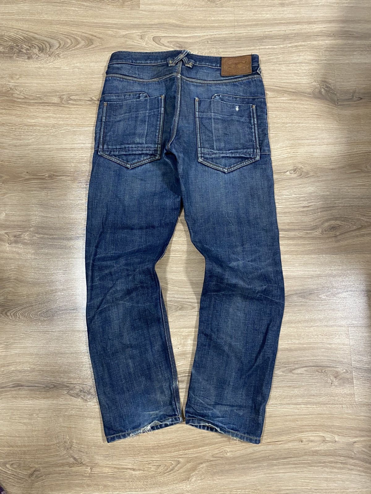 Natural Selection Natural Selection Selvage Denim Faded Jeans W34 L32 Size US 34 / EU 50 - 10 Thumbnail