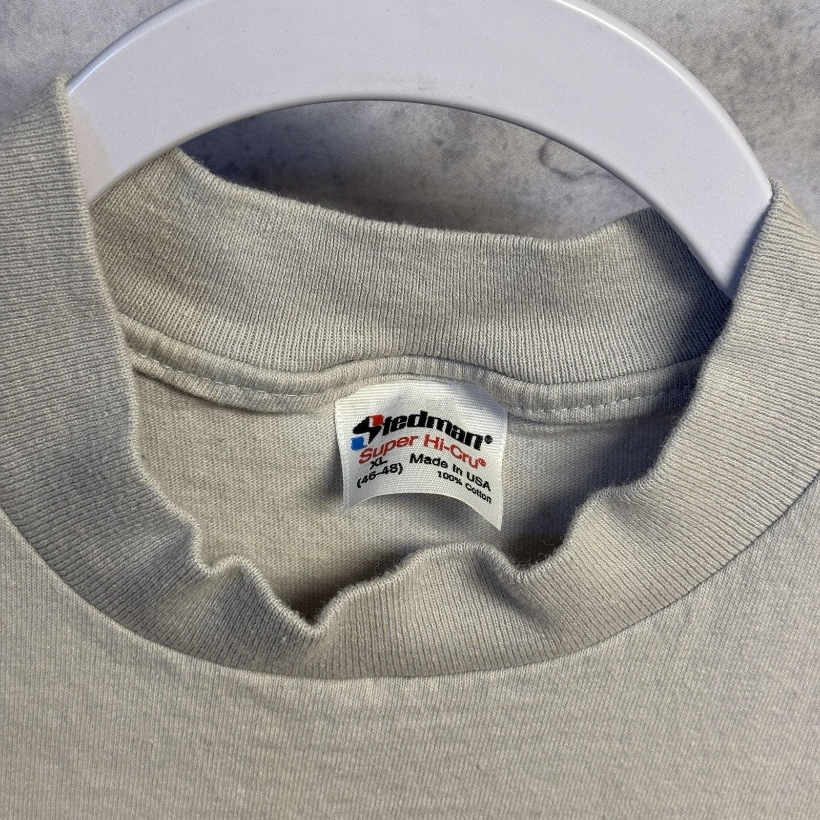 Vintage Vintage 90s College T Shirt Mens XL Short Sleeve Size US XL / EU 56 / 4 - 7 Thumbnail