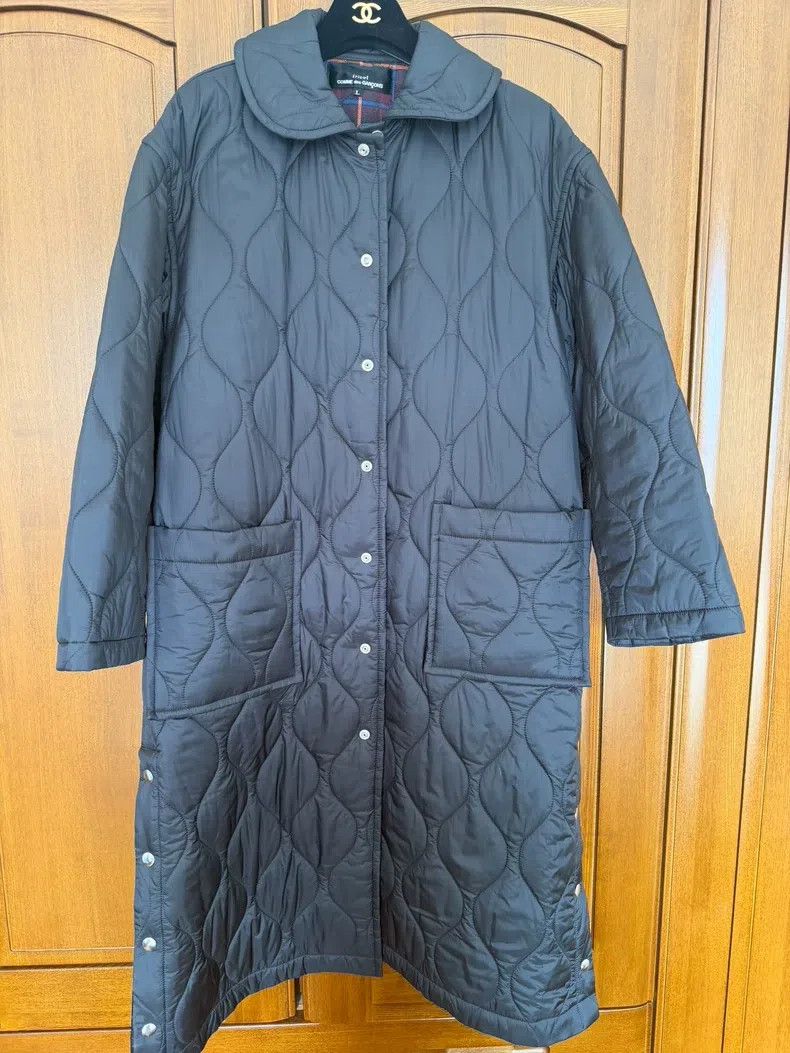 Comme des Garcons Comme Des Garcons Long Cotton Coat Size L / US 10 / IT 46 - 1 Thumbnail