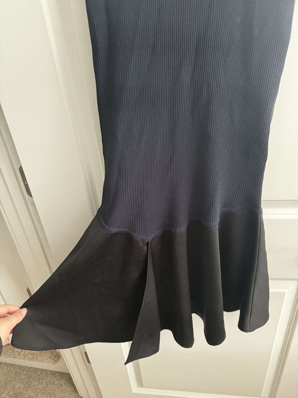 Club Monaco Club Monaco Midi Dress Blue & Black Size M / US 6-8 / IT 42-44 - 3 Thumbnail