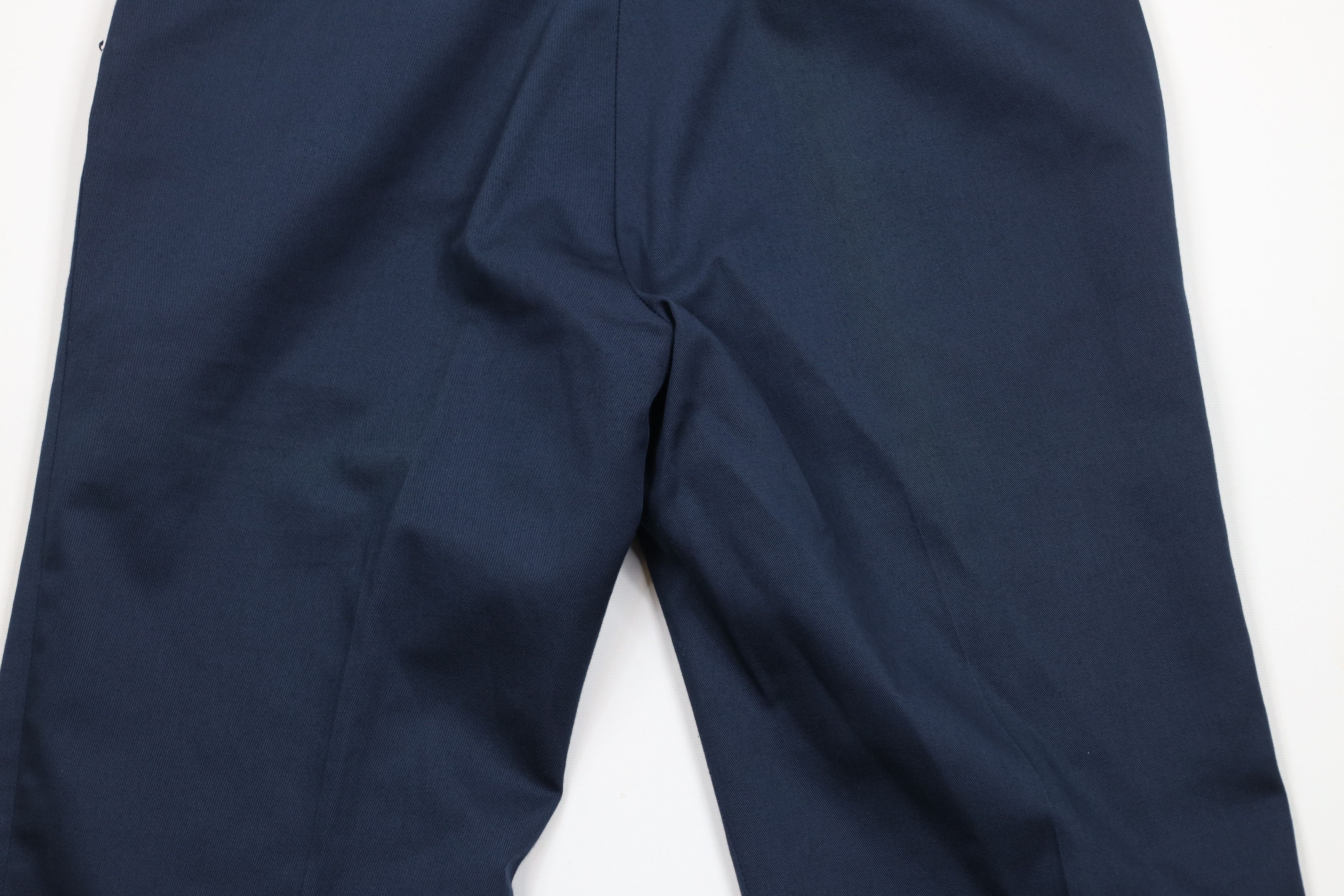 Vintage Vintage 70s Streetwear Flared Wide Leg Chino Pants USA Blue Size US 36 / EU 52 - 10 Thumbnail