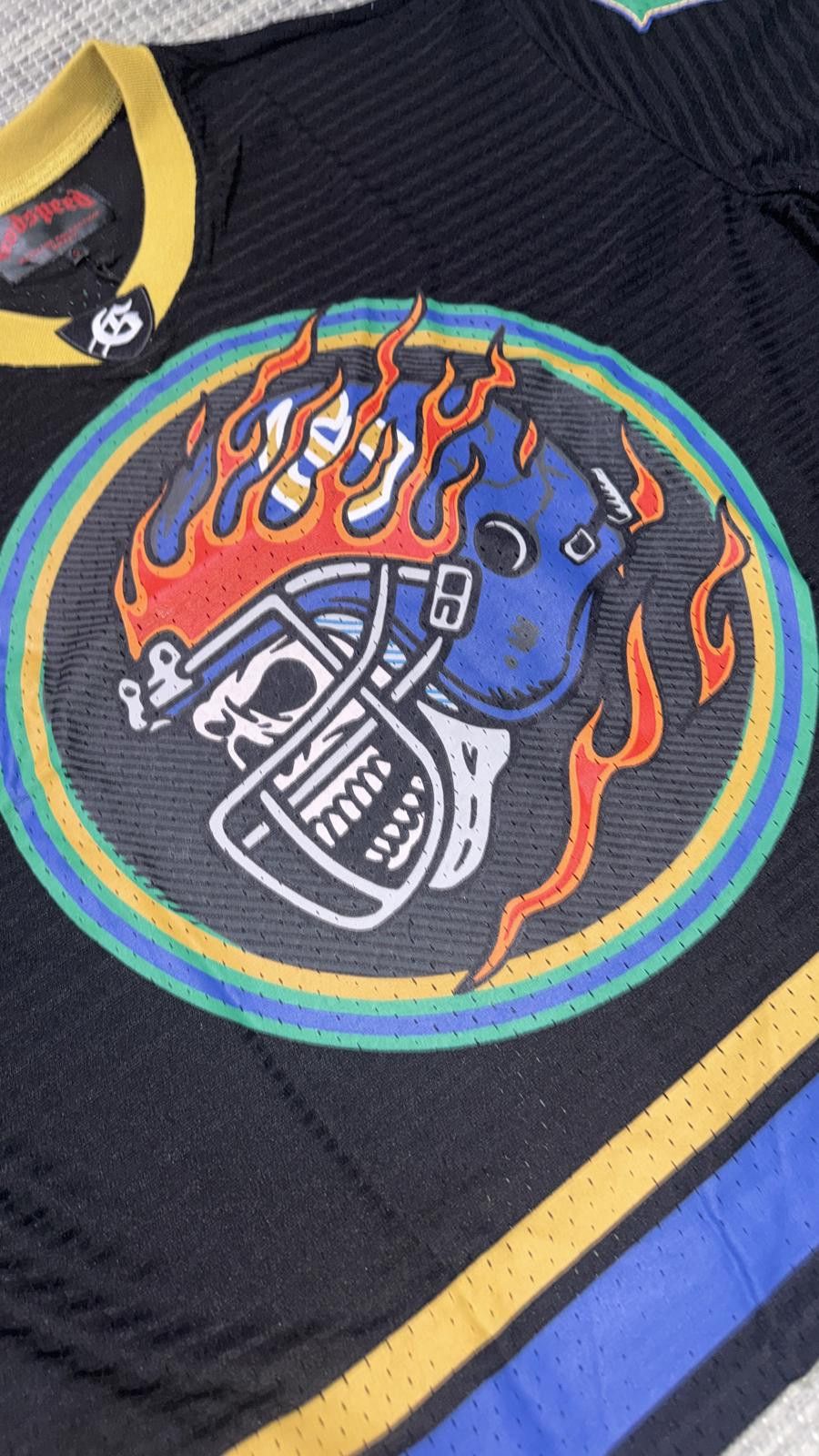 Godspeed Godspeed Black/Yellow/Blue First Down Jersey Size US S / EU 44-46 / 1 - 2 Thumbnail