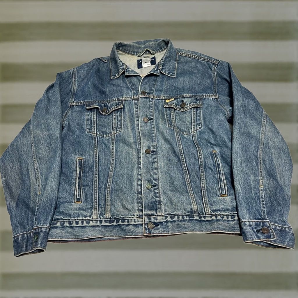 Levi's Levi's Denim Jacket Signature Button Down Jacket Bomber Jacket Men XL Blue Cotton Blend Regular Size XL Mens Size US XL / EU 56 / 4 - 1 Thumbnail