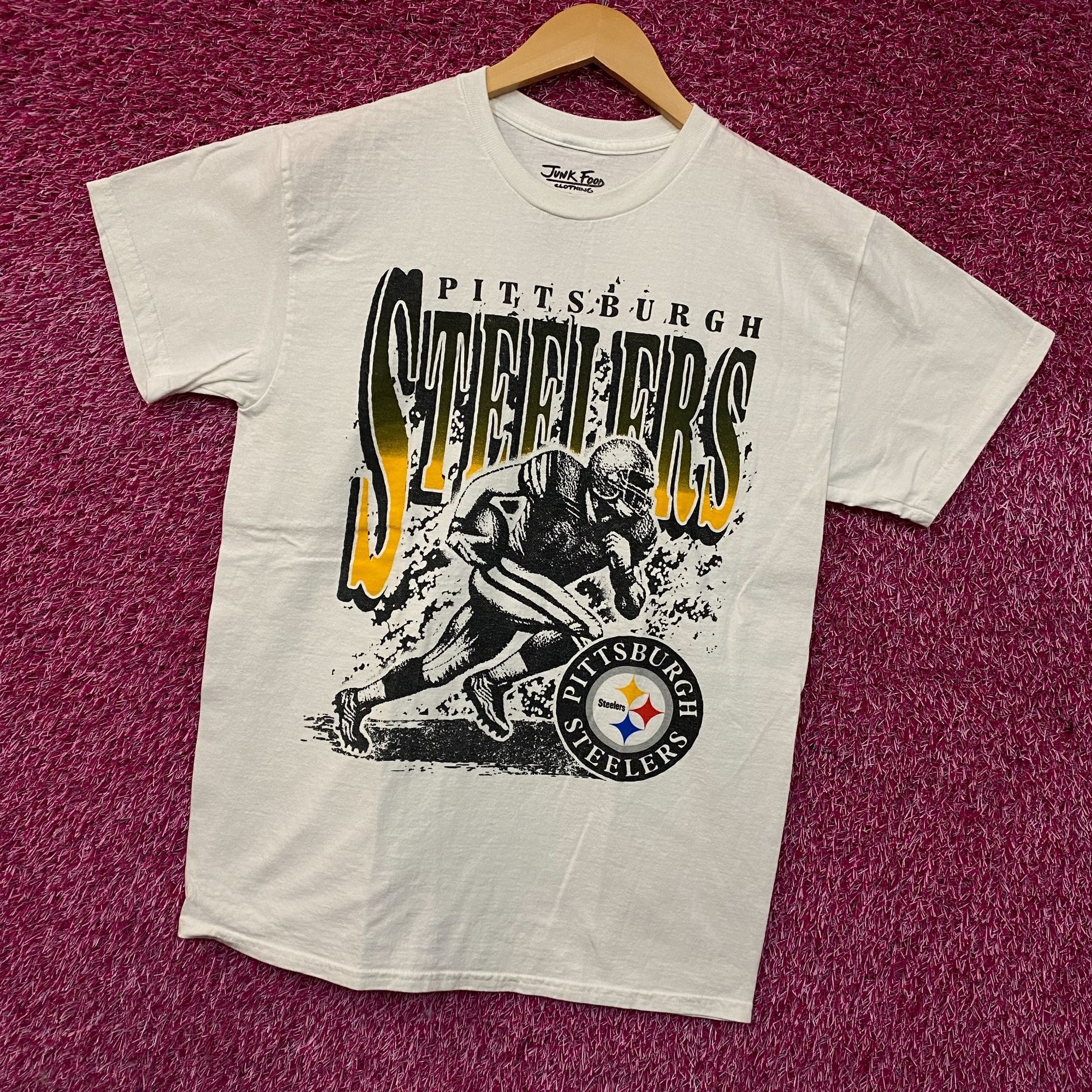 Junk Food Junk Food Clothing NFL Pittsburgh Steelers Rushing Flea Mark Size US S / EU 44-46 / 1 - 3 Thumbnail