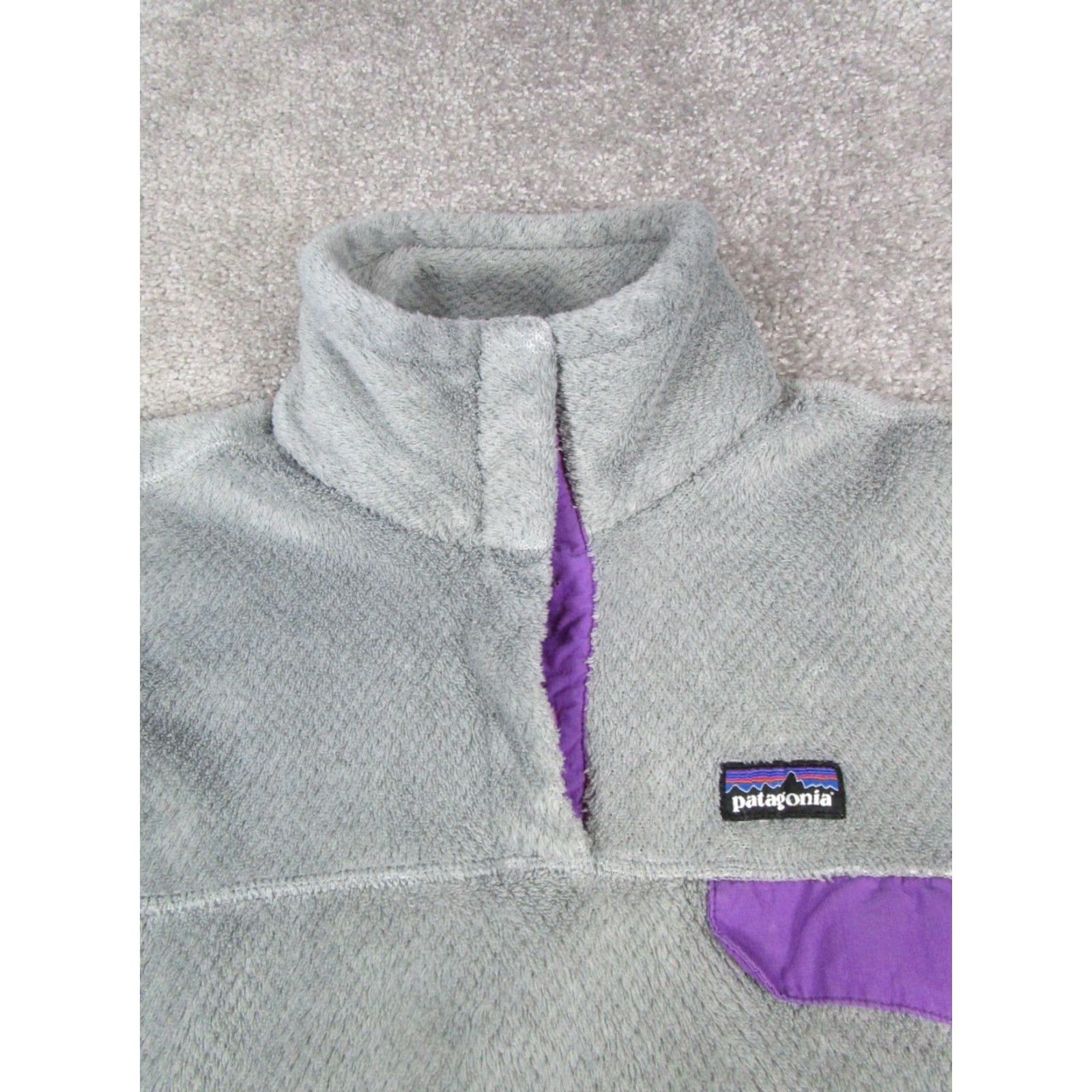 Patagonia Patagonia Re-Tool Snap-T Sweater Womens M Purple Jacket Size M / US 6-8 / IT 42-44 - 2 Thumbnail