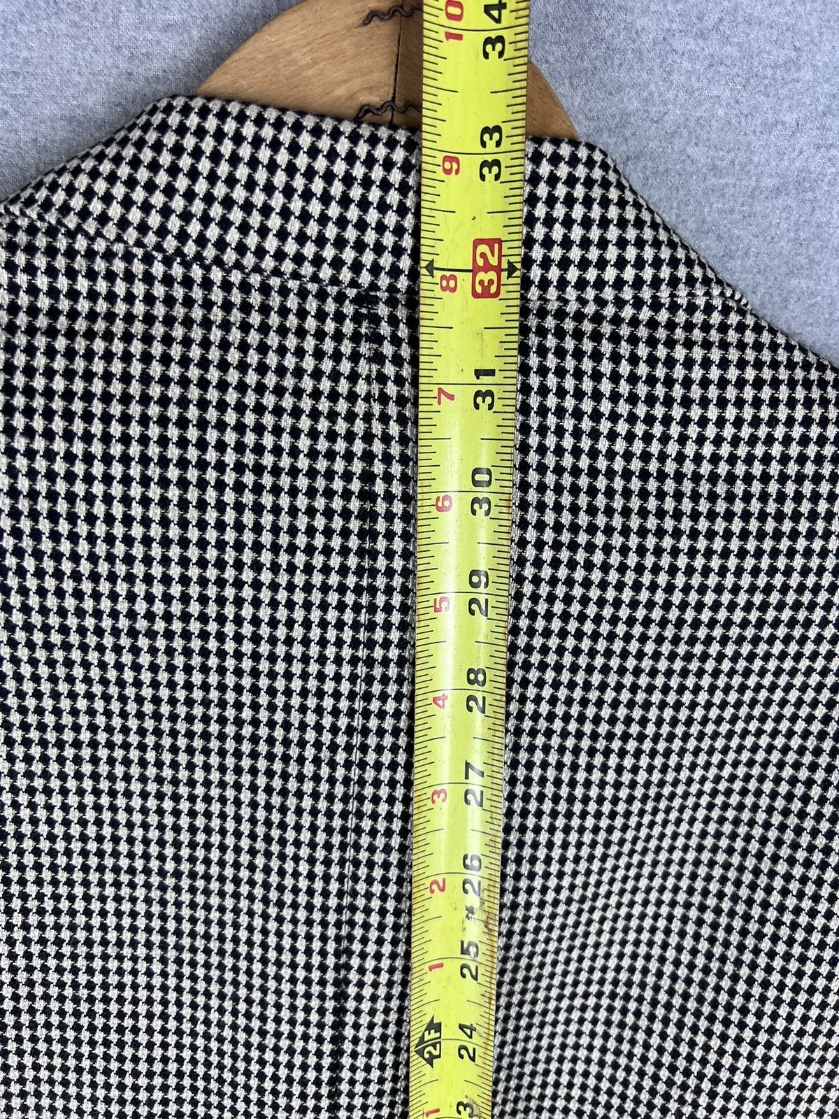 Givenchy Vintage Givenchy Monsieur Suit Jacket Mens 46 R houndstooth Size 46R - 7 Thumbnail