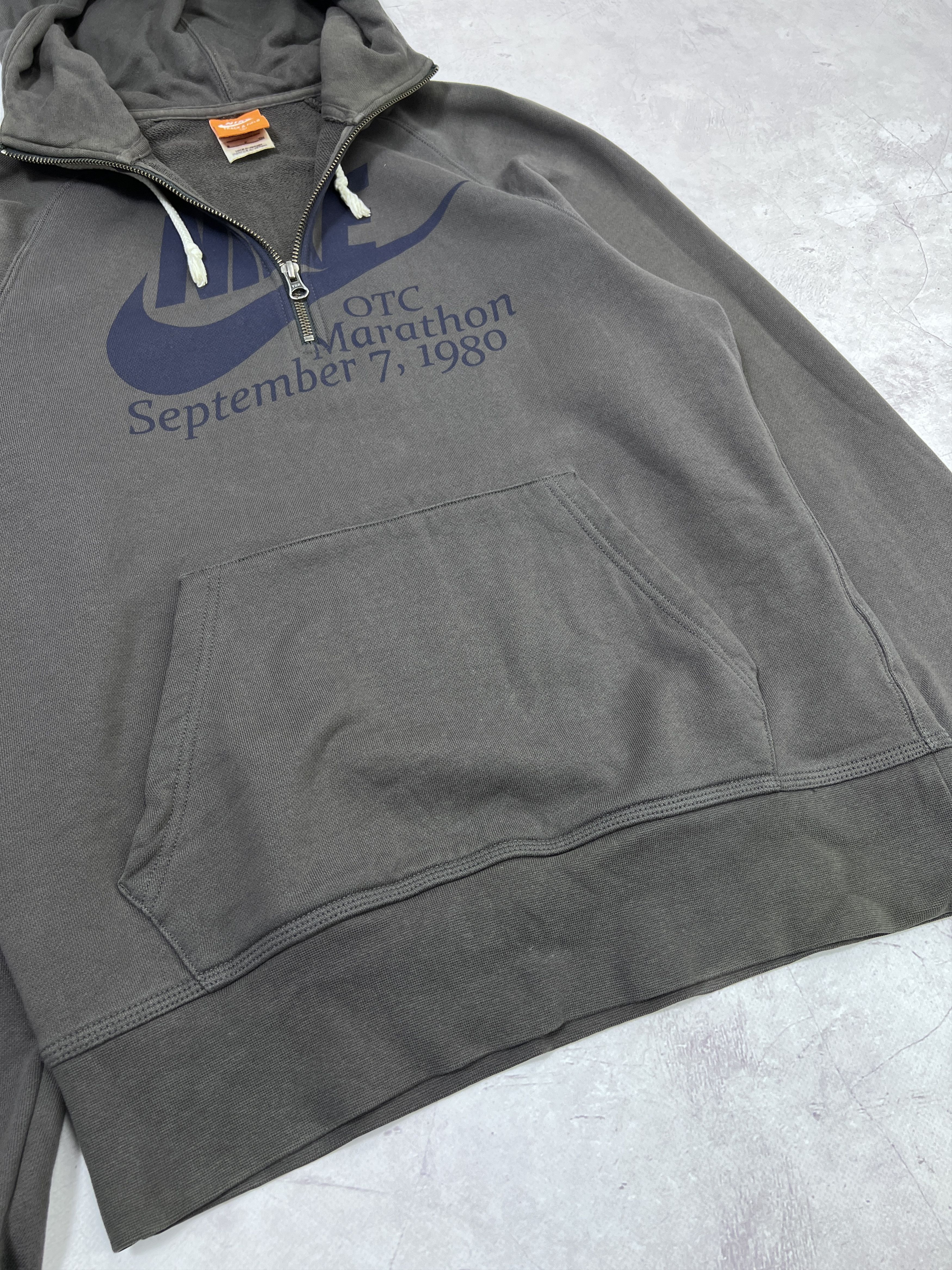 Nike × Vintage Y2K Nike Hoodie OTC Marthon 1980 Re-Edition Size US S / EU 44-46 / 1 - 10 Thumbnail