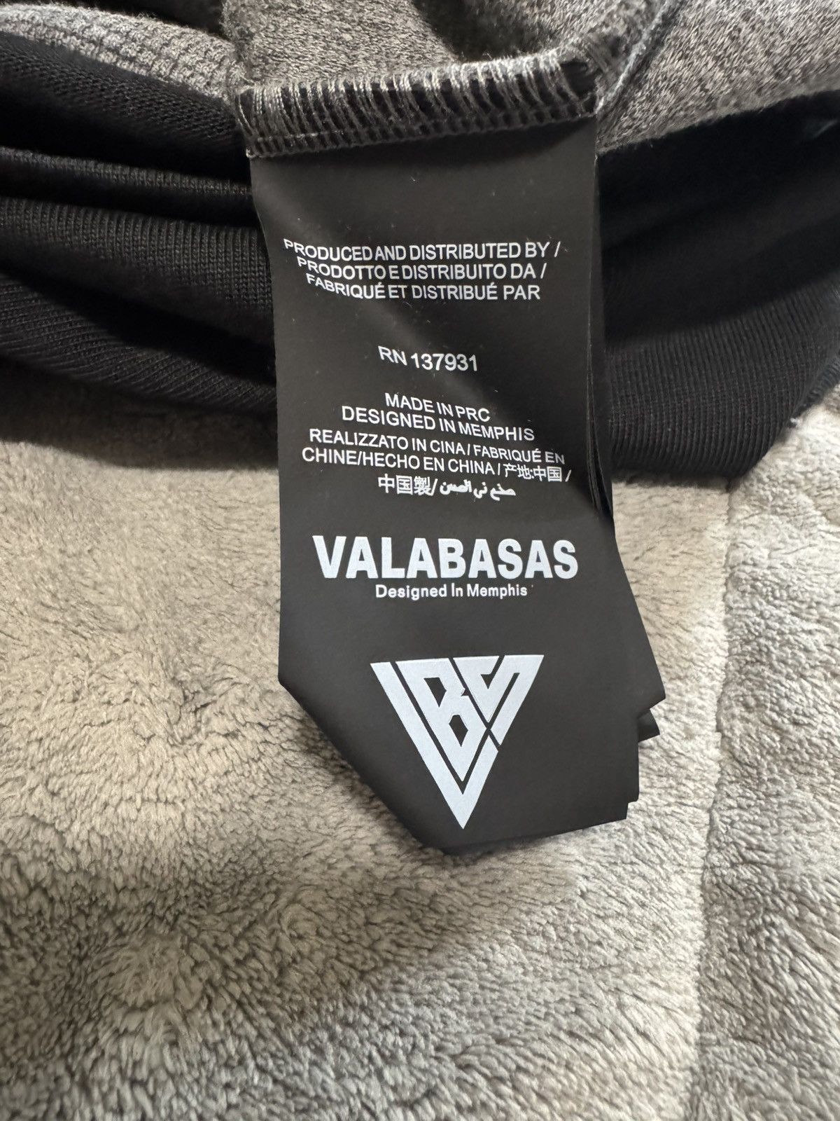 Valabasas Valabasas black/grey thermal long sleeve Size US XXL / EU 58 / 5 - 12 Thumbnail