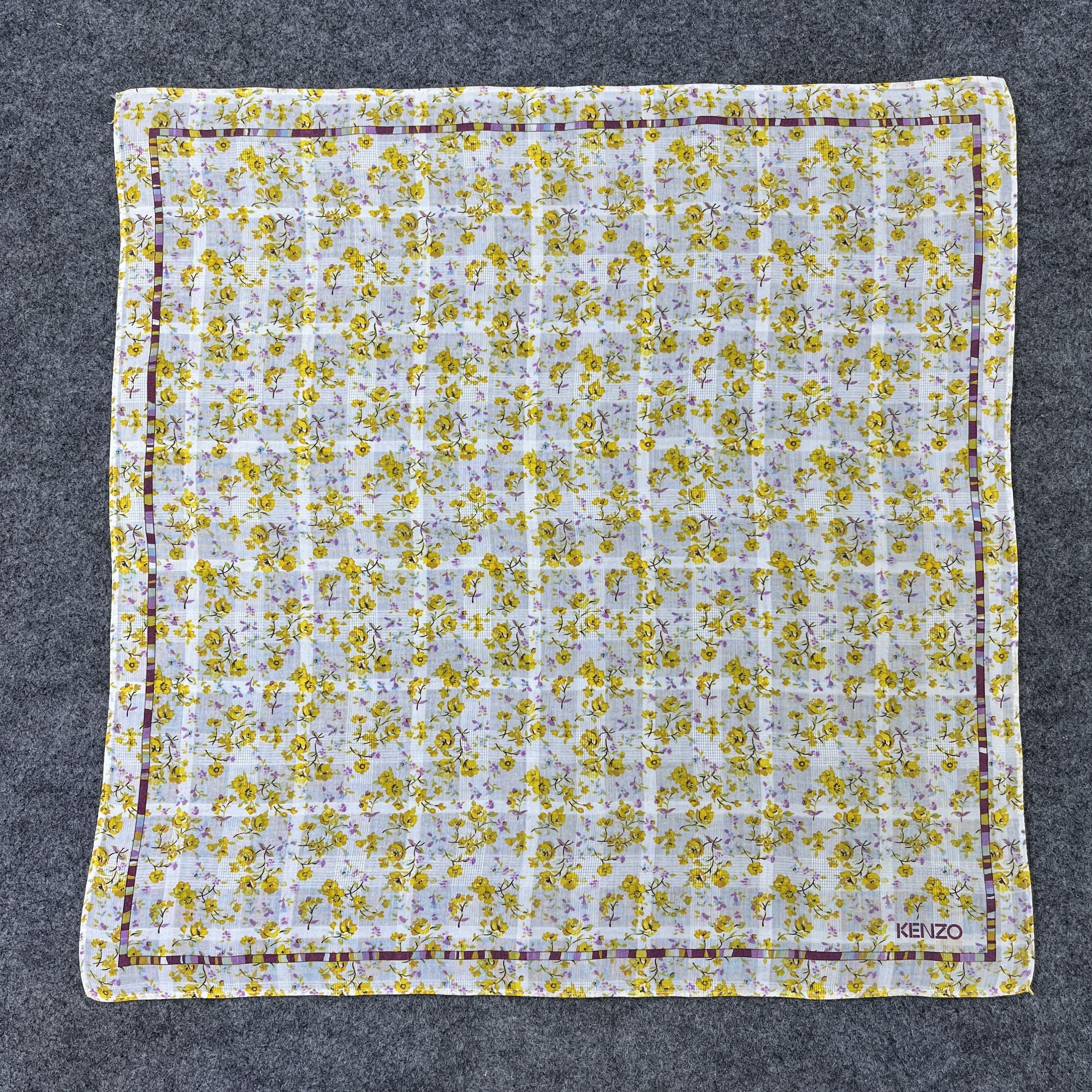 Kenzo Kenzo Handkerchief / Bandana / Neckerchief B1141 Size ONE SIZE - 2 Thumbnail