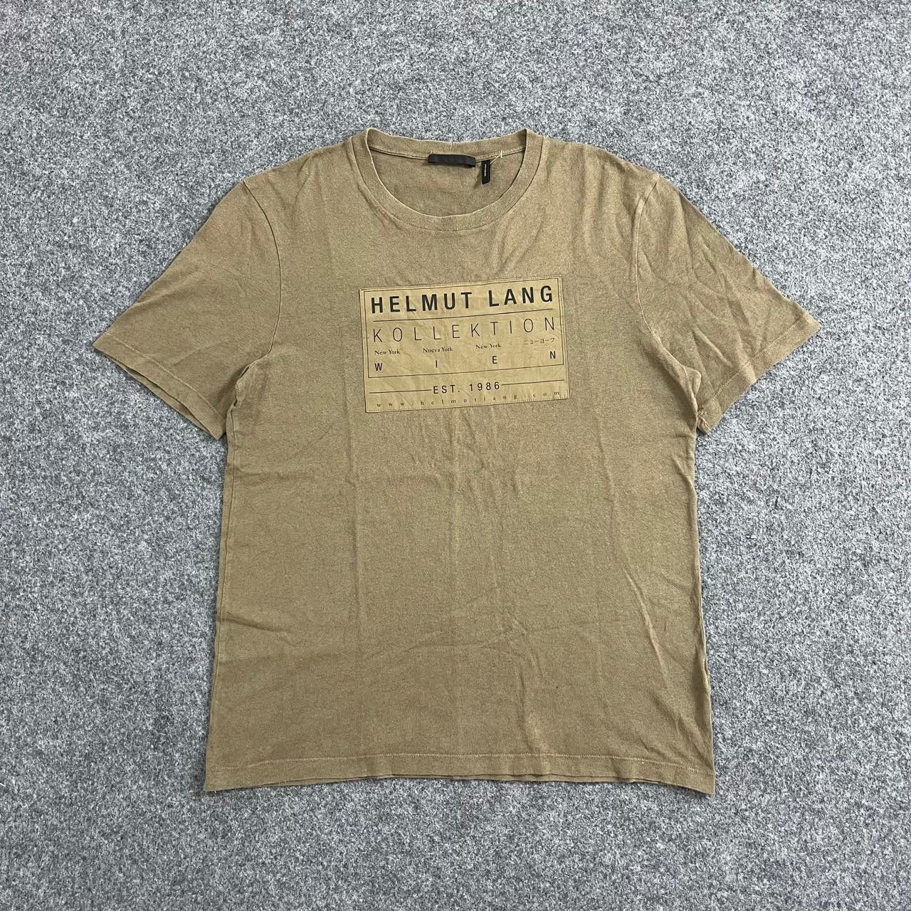 Helmut Lang Helmut Lang Kollektion Logo Patch Tshirt Size US M / EU 48-50 / 2 - 1 Thumbnail
