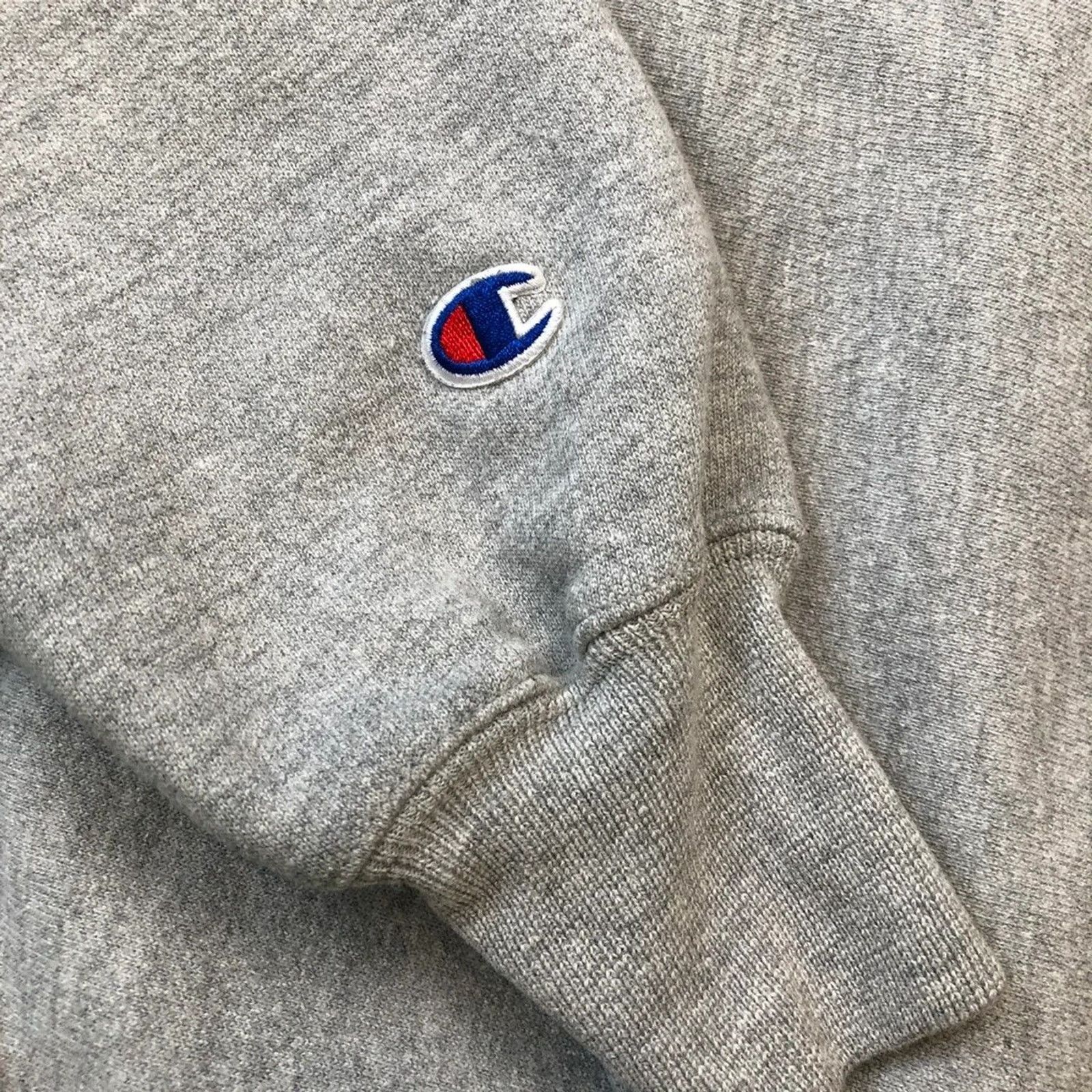 Champion × Vintage Champion Hoodie Small Reverse Weave C Logo Pullover Hooded Size S / US 4 / IT 40 - 5 Thumbnail