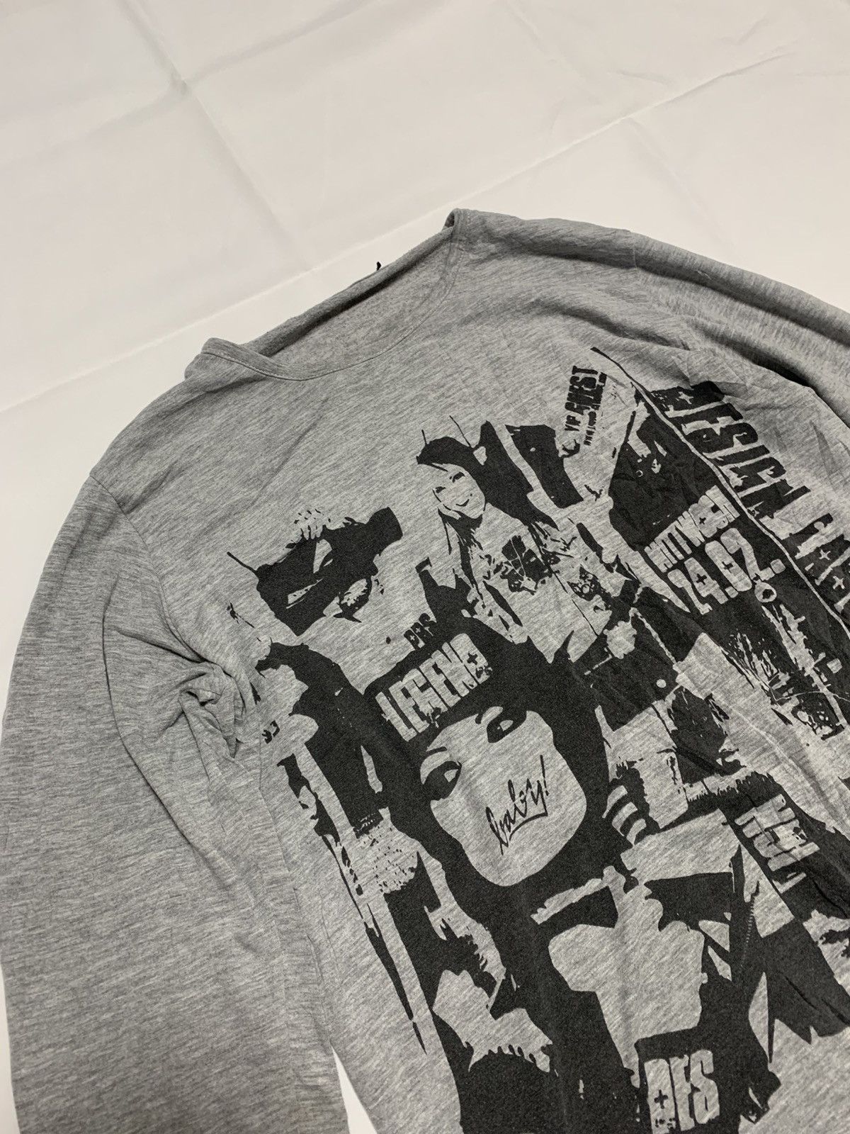 If Six Was Nine × Japanese Brand × Le Grande Bleu (L.G.B.) Vintage gothic longsleeve, punk, new rock, rock, y2k style Size L / US 10 / IT 46 - 5 Thumbnail