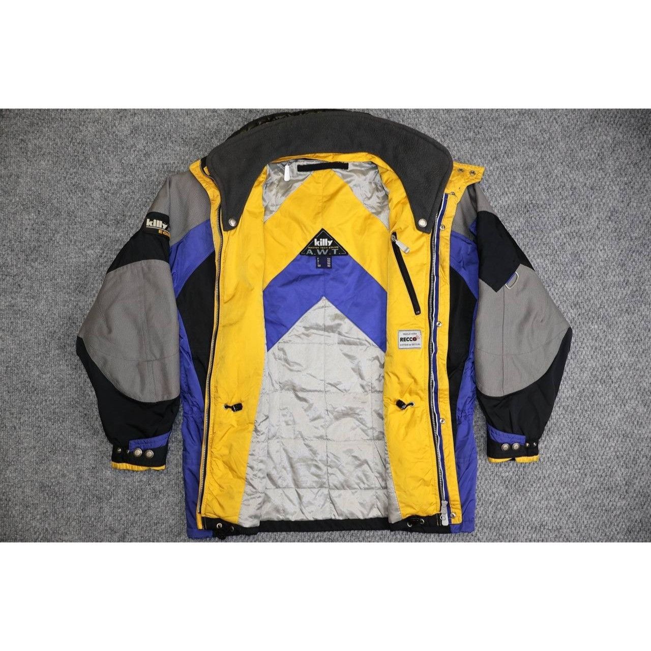 Vintage Killy Master Tech Equipe AWT Avalanche Rescue Ski Insulated Size US XL / EU 56 / 4 - 4 Thumbnail