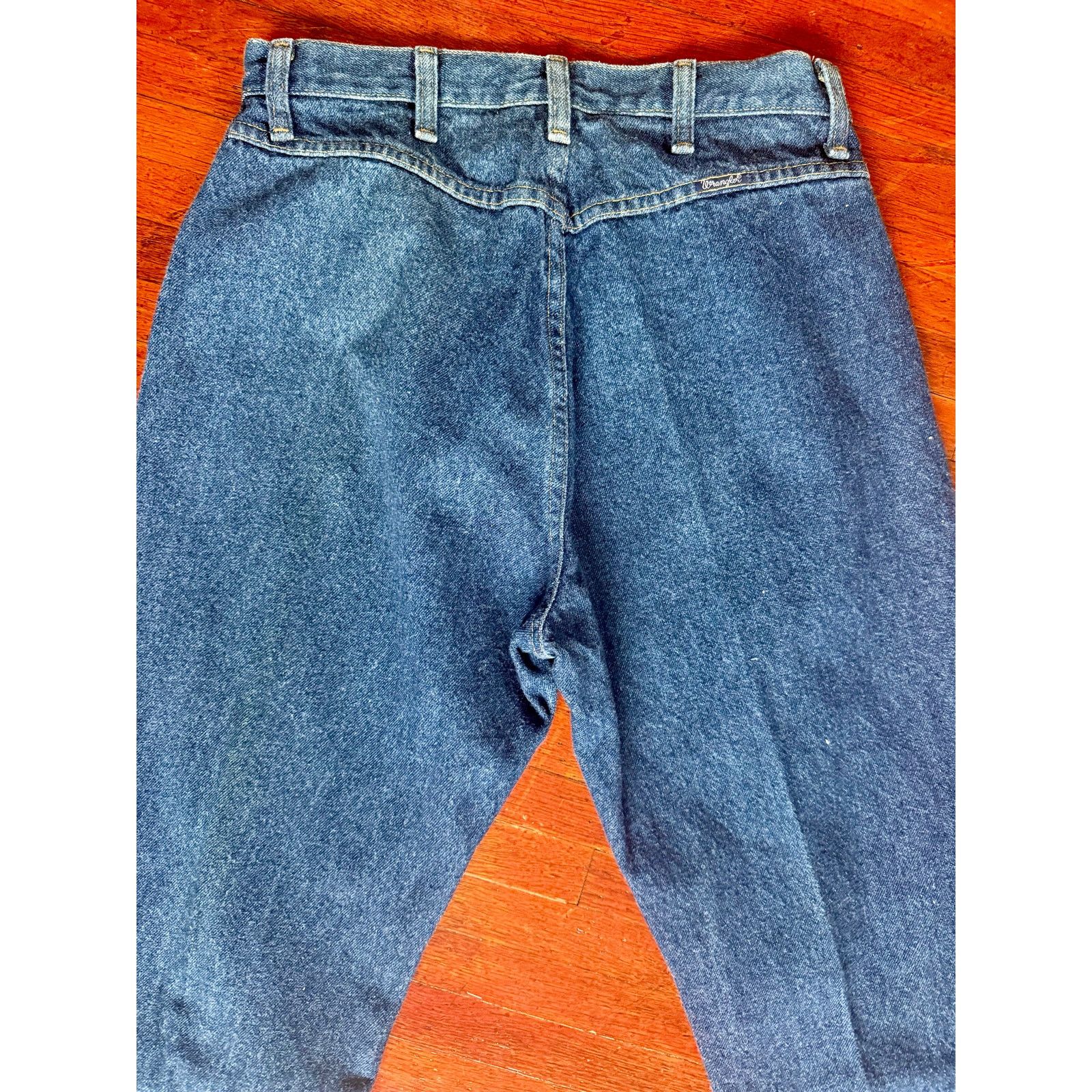Wrangler Vintage 70’s Wrangler Bareback Denim Straight Jeans 30X34 S Size 30" / US 8 / IT 44 - 3 Thumbnail