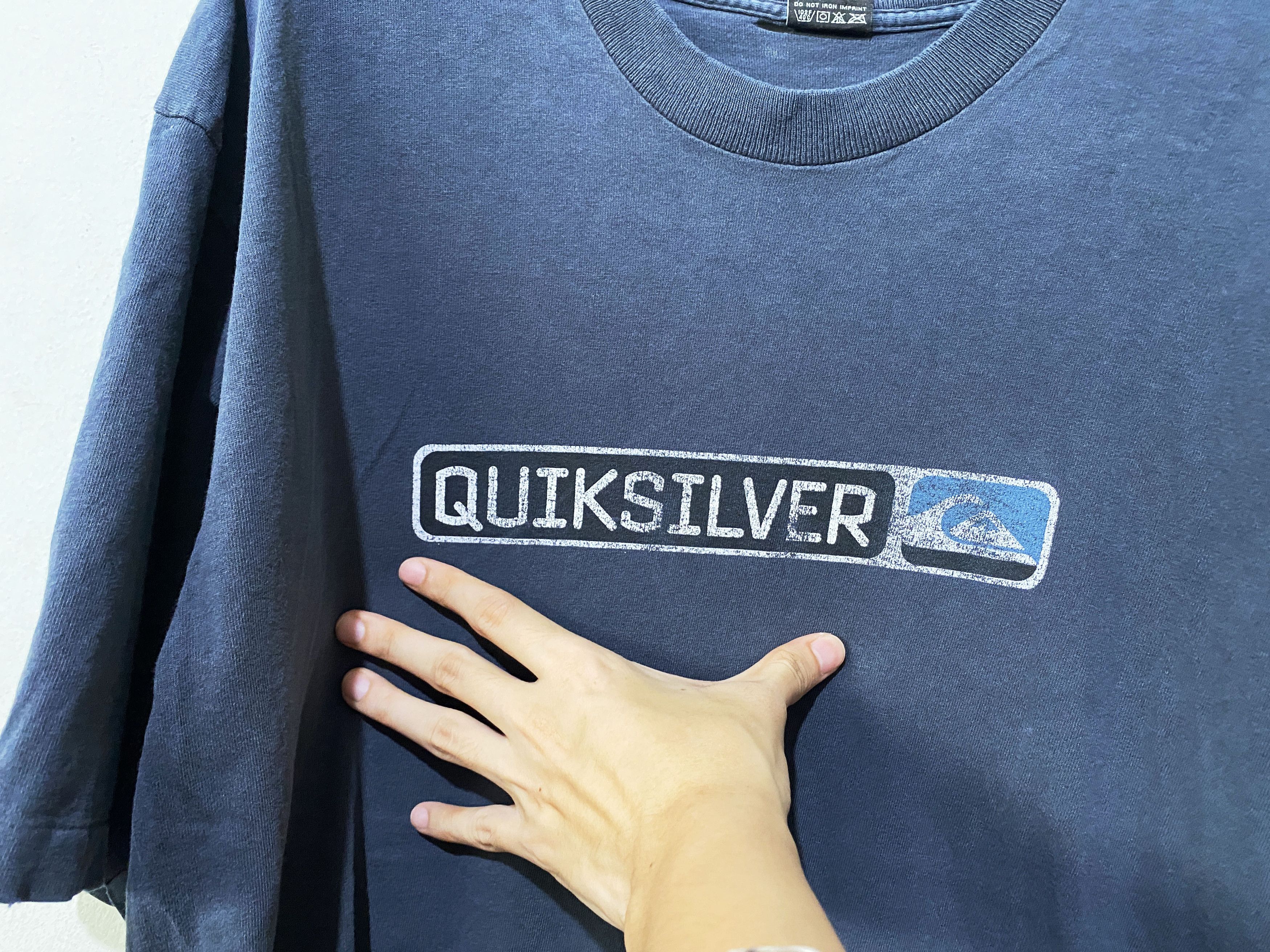 Quiksilver × Vintage Vintage 90s Quiksilver Shirt Size US L / EU 52-54 / 3 - 2 Thumbnail