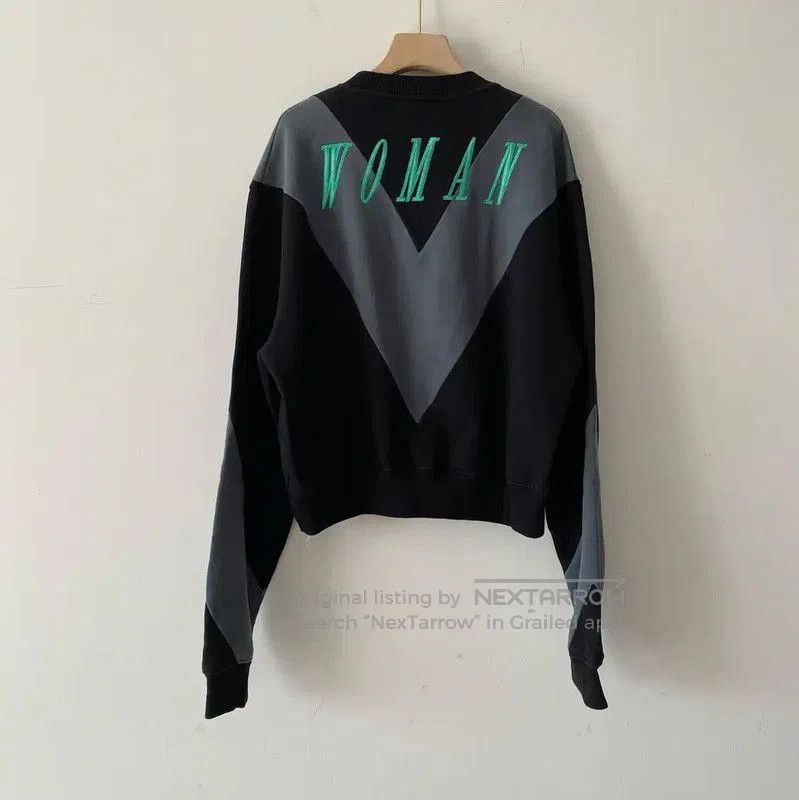 Off-White Off-White Modern Romance Long Sleeve Sweatshirt . Size M / US 6-8 / IT 42-44 - 2 Thumbnail