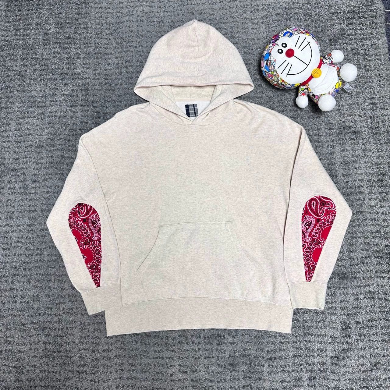 Visvim VISVIM Drop red cashew flower hoodie Size US M / EU 48-50 / 2 - 1 Thumbnail