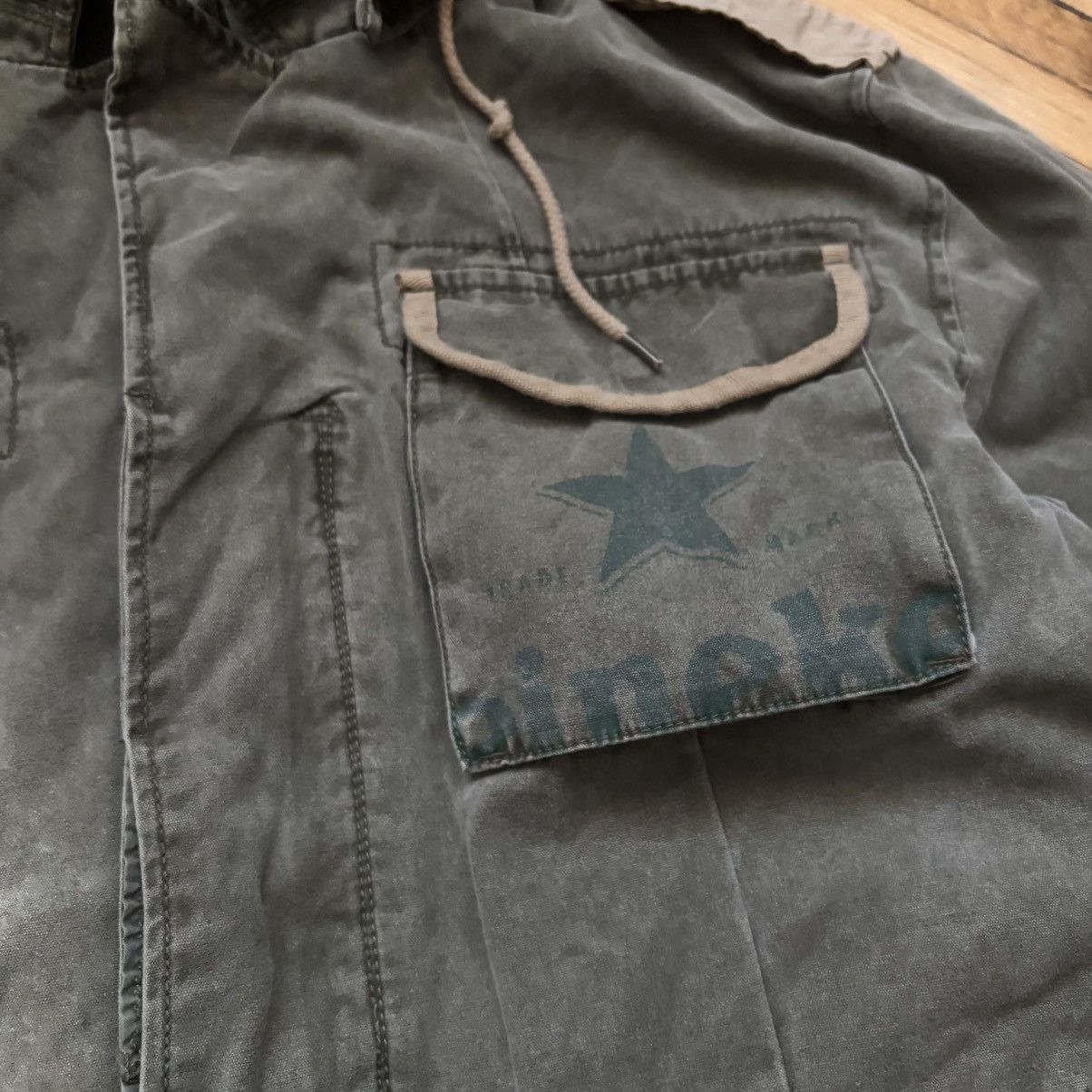 Hysteric Glamour M-65 Heineken Khaki Field Jacket Big Logo Back Print Punk Size US S / EU 44-46 / 1 - 4 Thumbnail