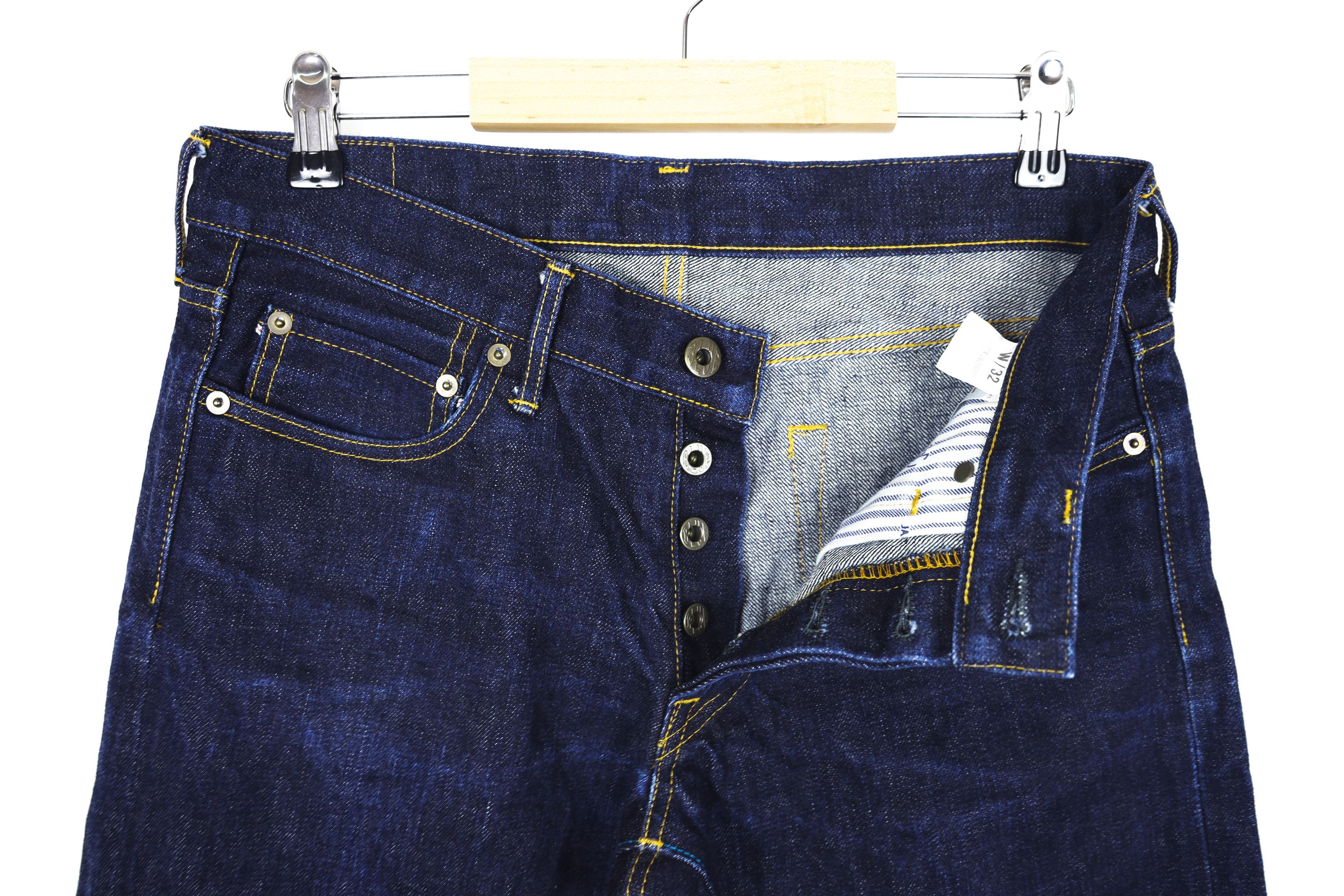 Blue Blue Japan × Japan Blue Japan Blue Lot JB02S01 Indigo Selvedge Jeans Denim Pants Size US 31 - 10 Thumbnail