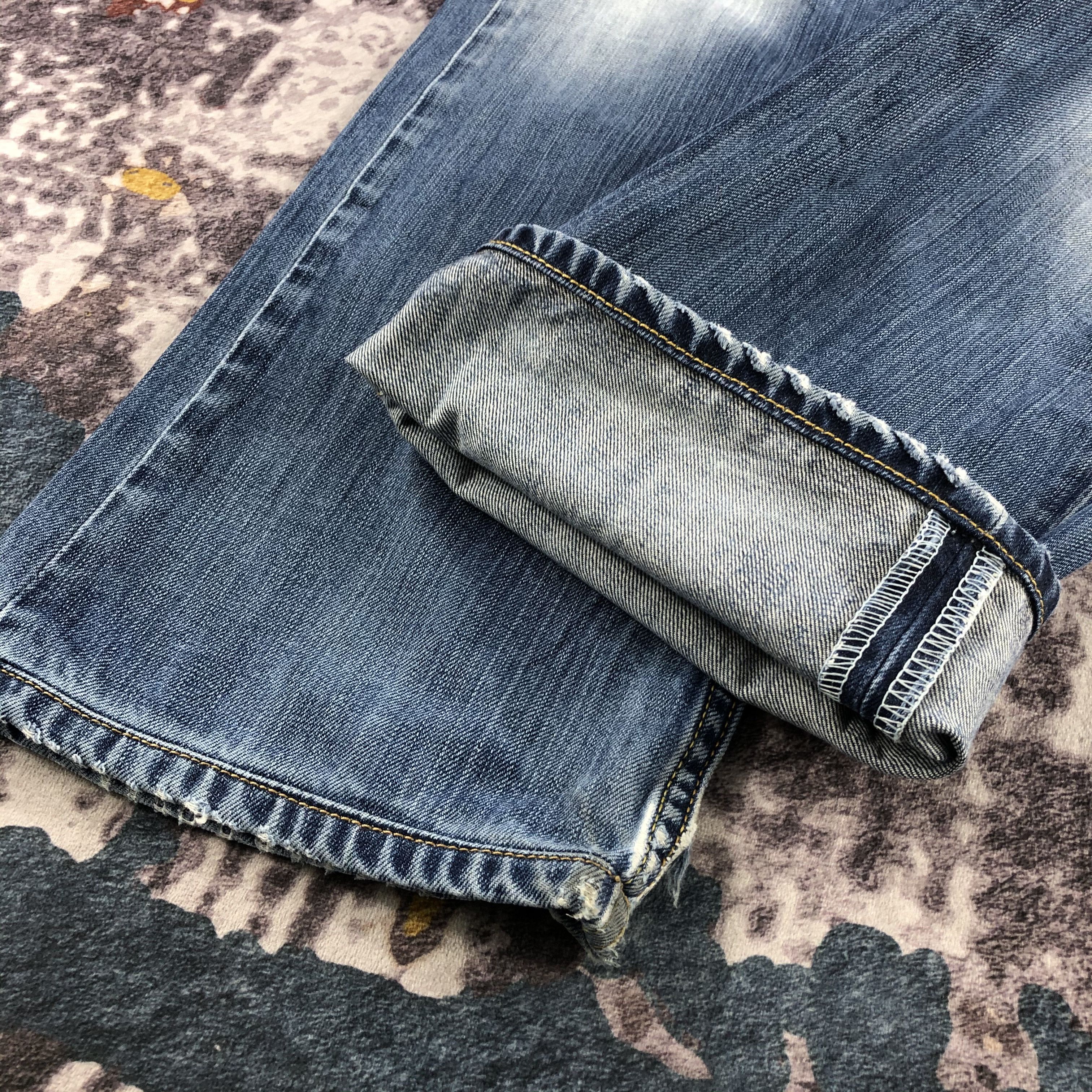 Levi's Vintage Blue Wash Levis 501 Jeans-JM2657 Size US 32 / EU 48 - 8 Thumbnail