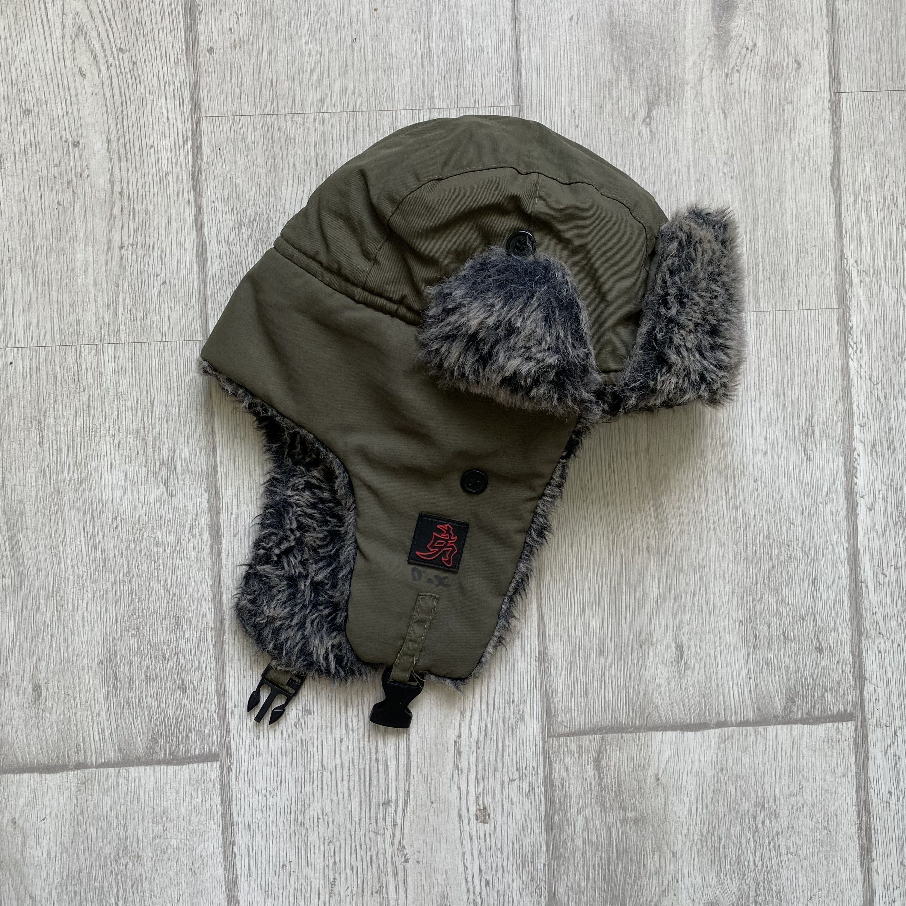 Japanese Brand Y2K Vintage 90s Japanese Trapper Fur Ushanka Winter Hat Size ONE SIZE - 1 Thumbnail