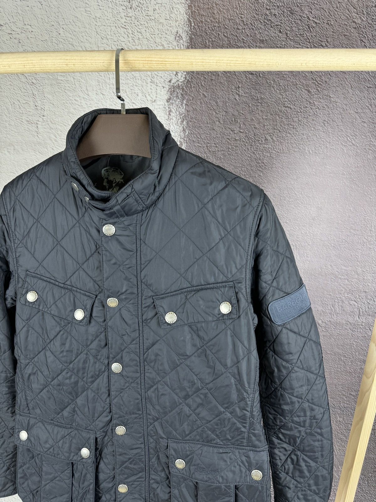Barbour Barbour International Ariel vintage quilted nylon jacket Size US M / EU 48-50 / 2 - 4 Thumbnail