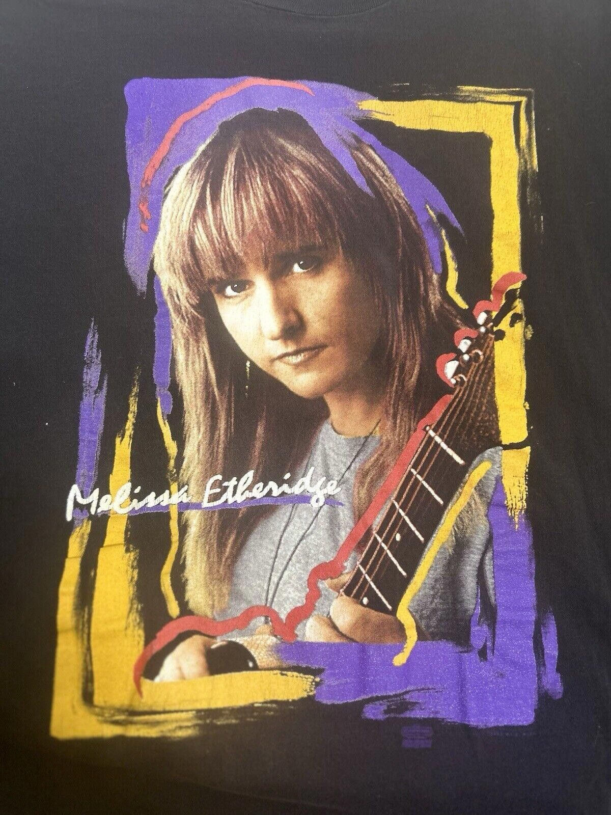 Designer VTG 1993 Mellisa Etheridge Yes I Am Concert Tour T-Shirt Size US XL / EU 56 / 4 - 3 Thumbnail