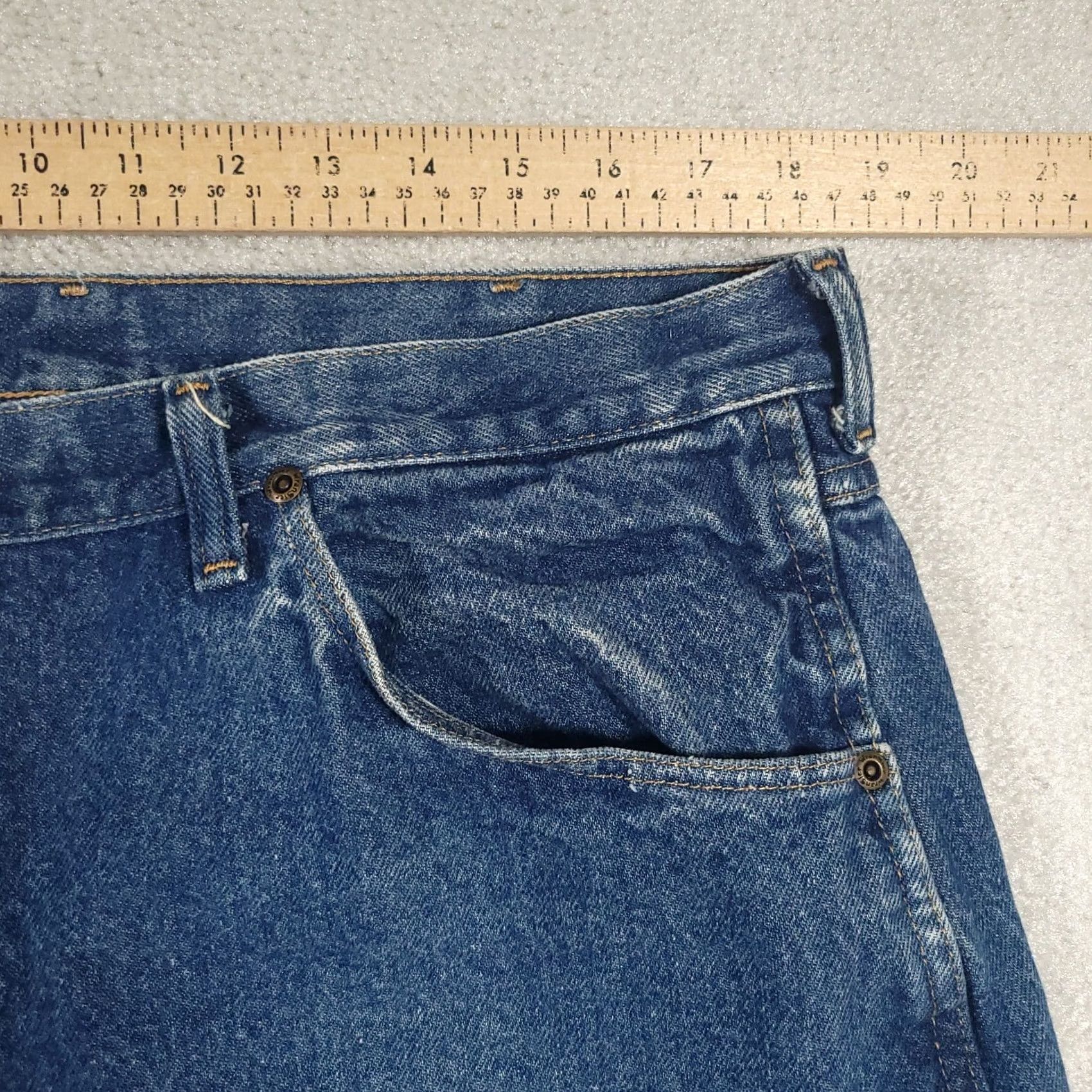 Wrangler Wrangler Rugged Wear Jeans Men's Blue Size 38x29 Straight Leg Classic Fit Denim Size US 38 / EU 54 - 6 Thumbnail