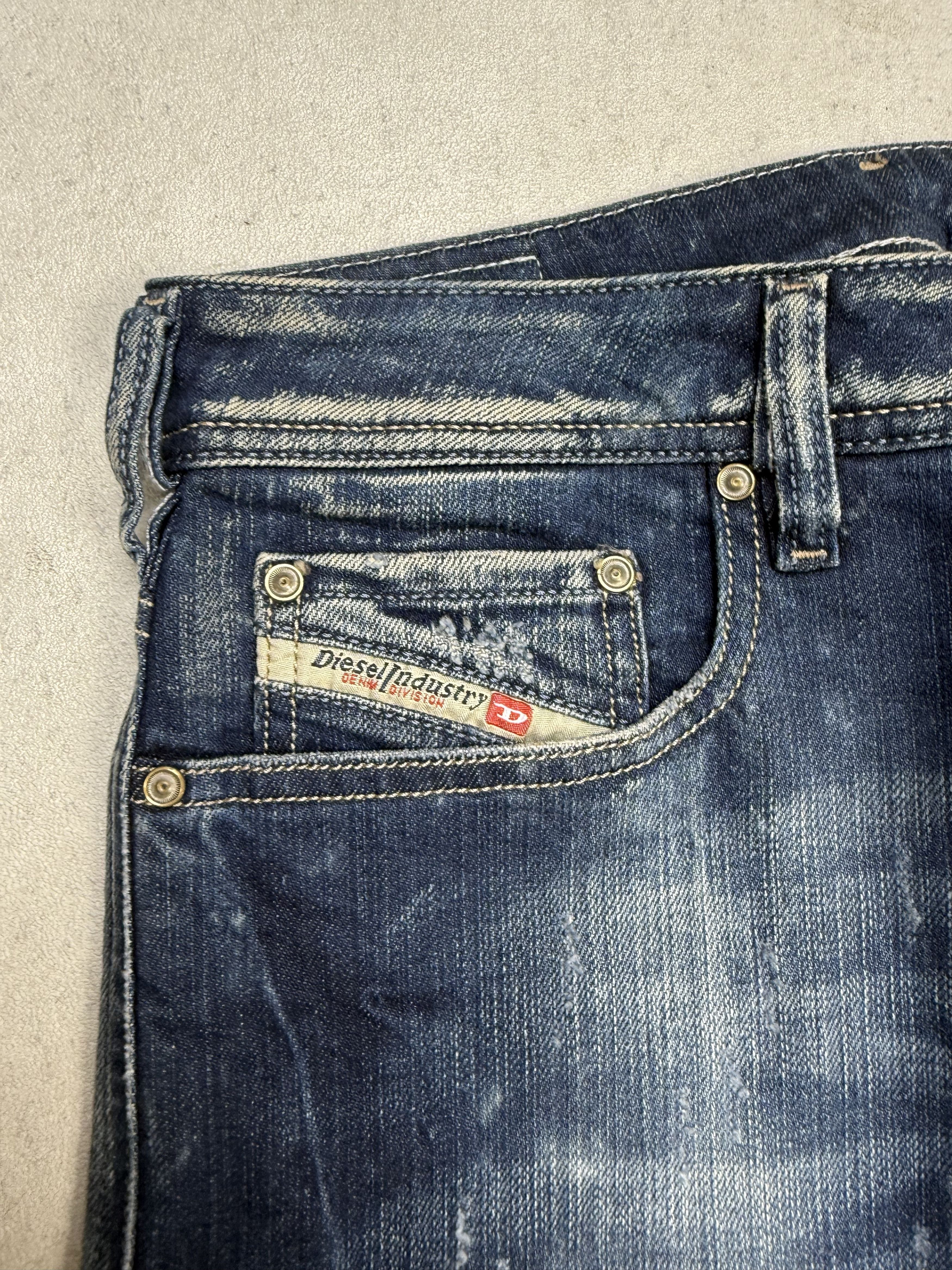 Diesel Diesel Zatiny Bootcut Distressed Jeans Denim Size US 29 - 9 Thumbnail