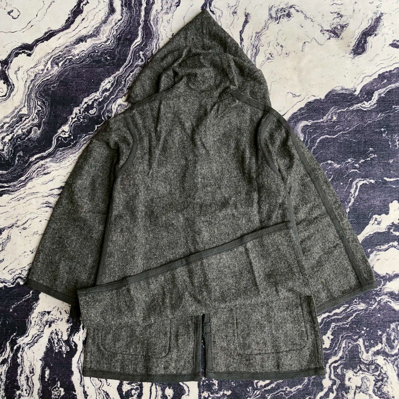 Yves Saint Laurent Vintage 80s Yves Saint Laurent Paris Wool Duffle Coat Size S / US 4 / IT 40 - 2 Thumbnail
