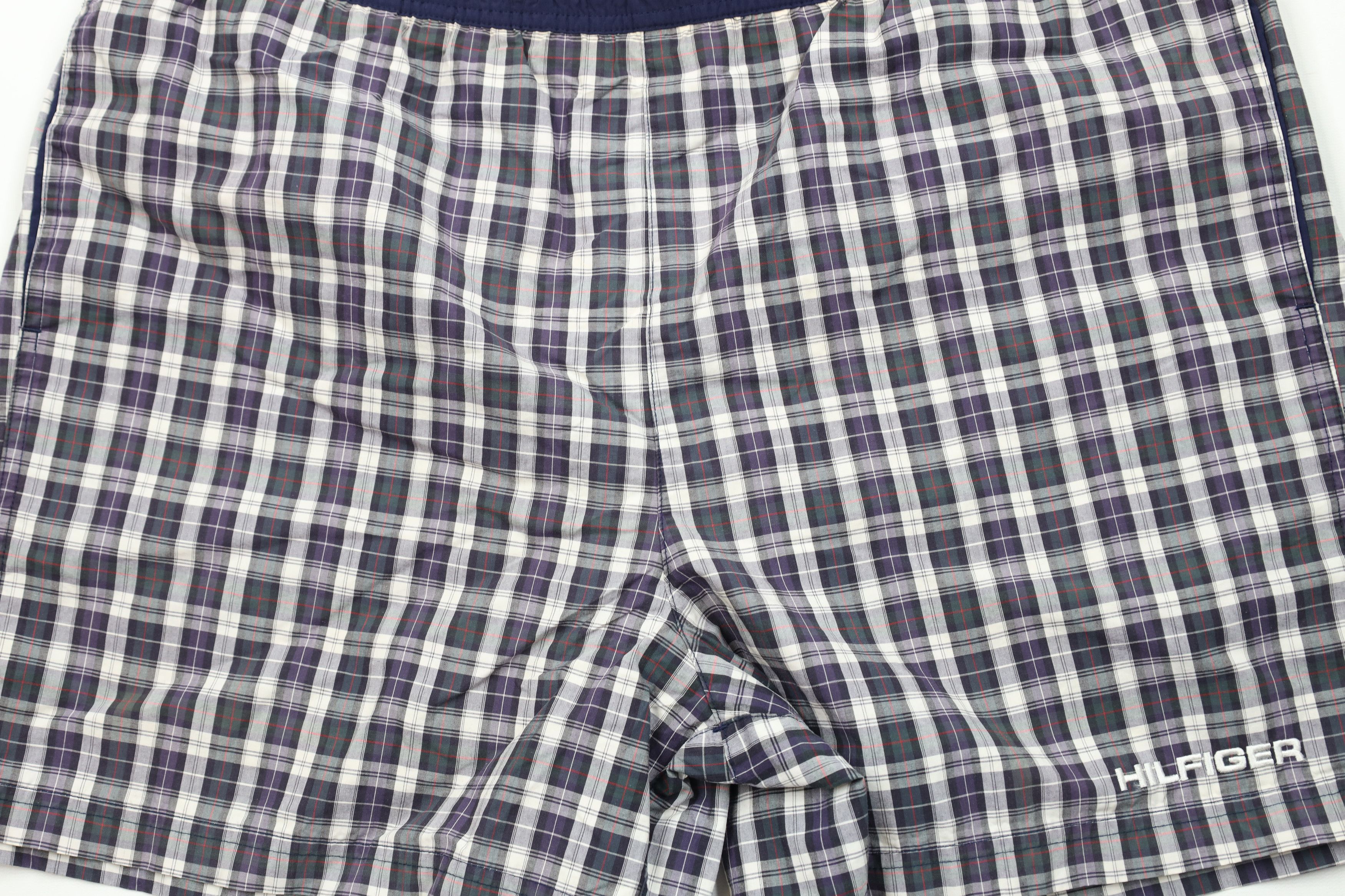 Tommy Hilfiger × Vintage Vintage 90s Tommy Hilfiger Above Knee Shorts Swim Trunks Size US 34 / EU 50 - 3 Thumbnail