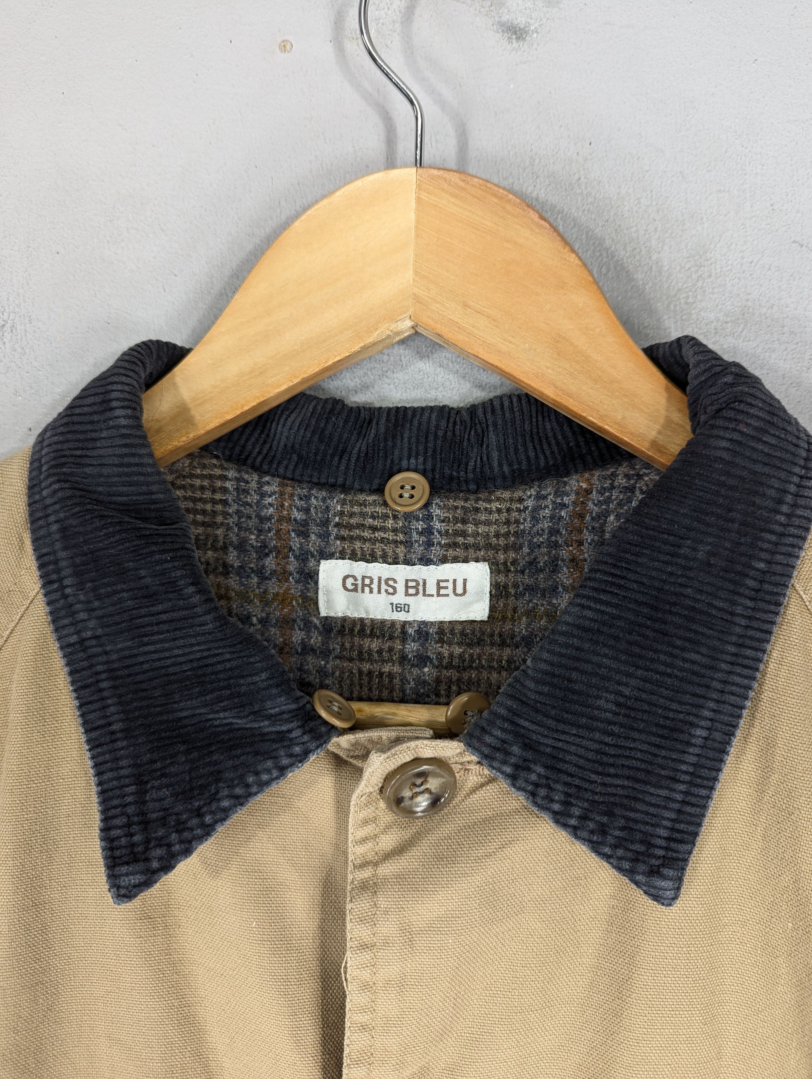 Vintage Vintage Gris Bleu Blanket Lined Chore Jacket Size US L / EU 52-54 / 3 - 11 Thumbnail