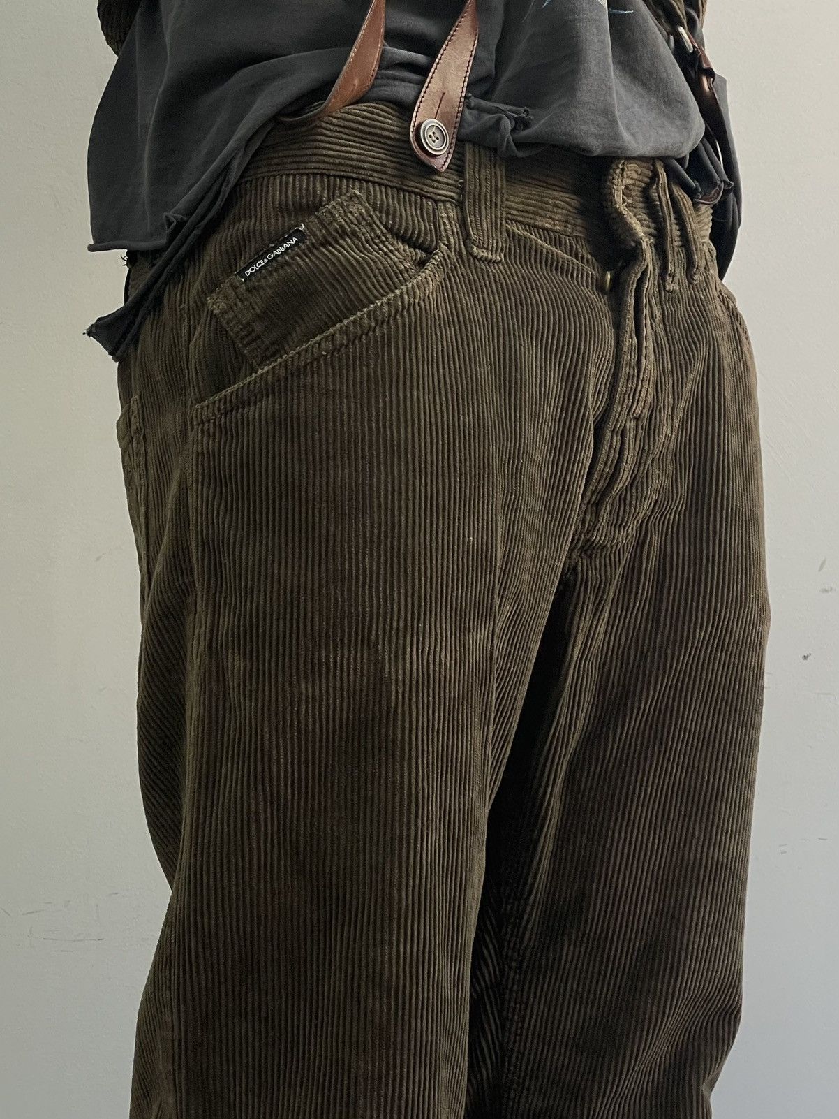Dolce & Gabbana Rare 90s velvet Dolce gabbana pants 2000s hype Size US 33 - 5 Thumbnail